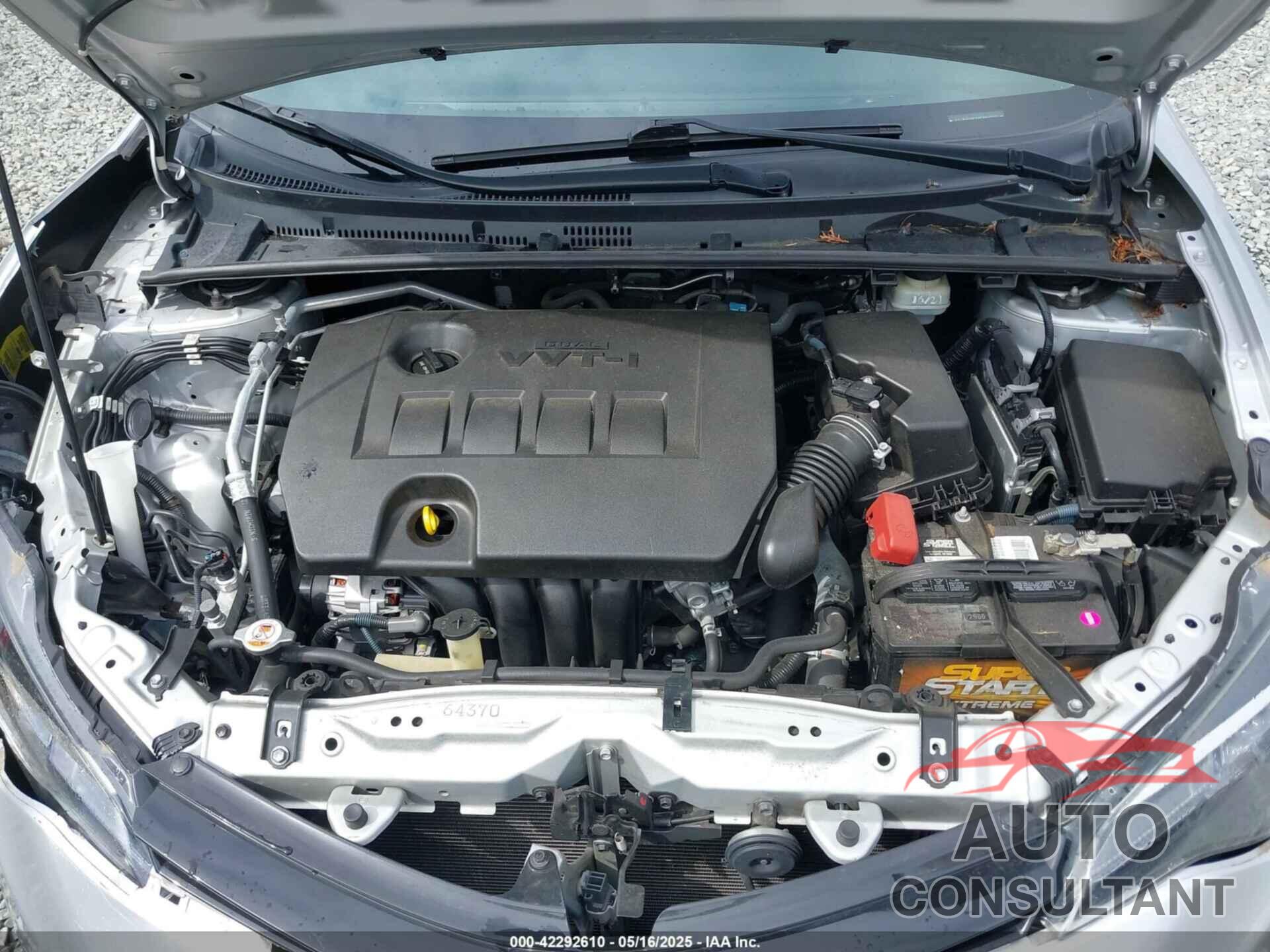 TOYOTA COROLLA 2017 - 2T1BURHEXHC883723