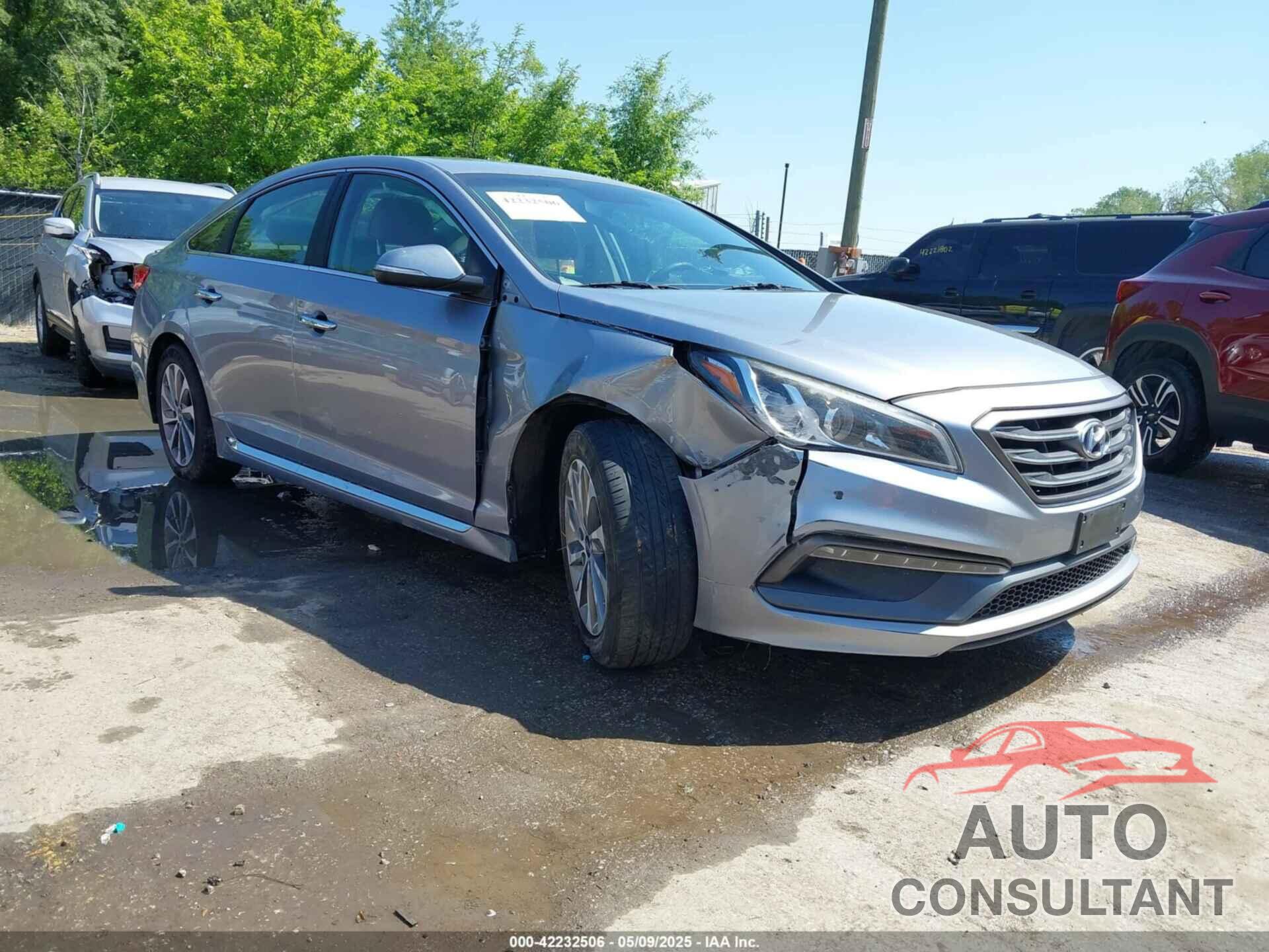 HYUNDAI SONATA 2016 - 5NPE34AFXGH345623