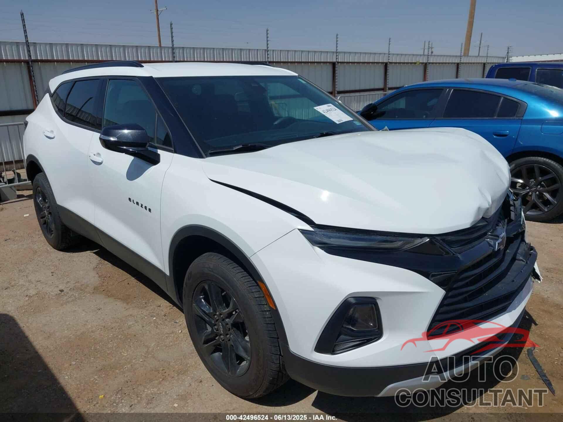 CHEVROLET BLAZER 2022 - 3GNKBCR49NS223994