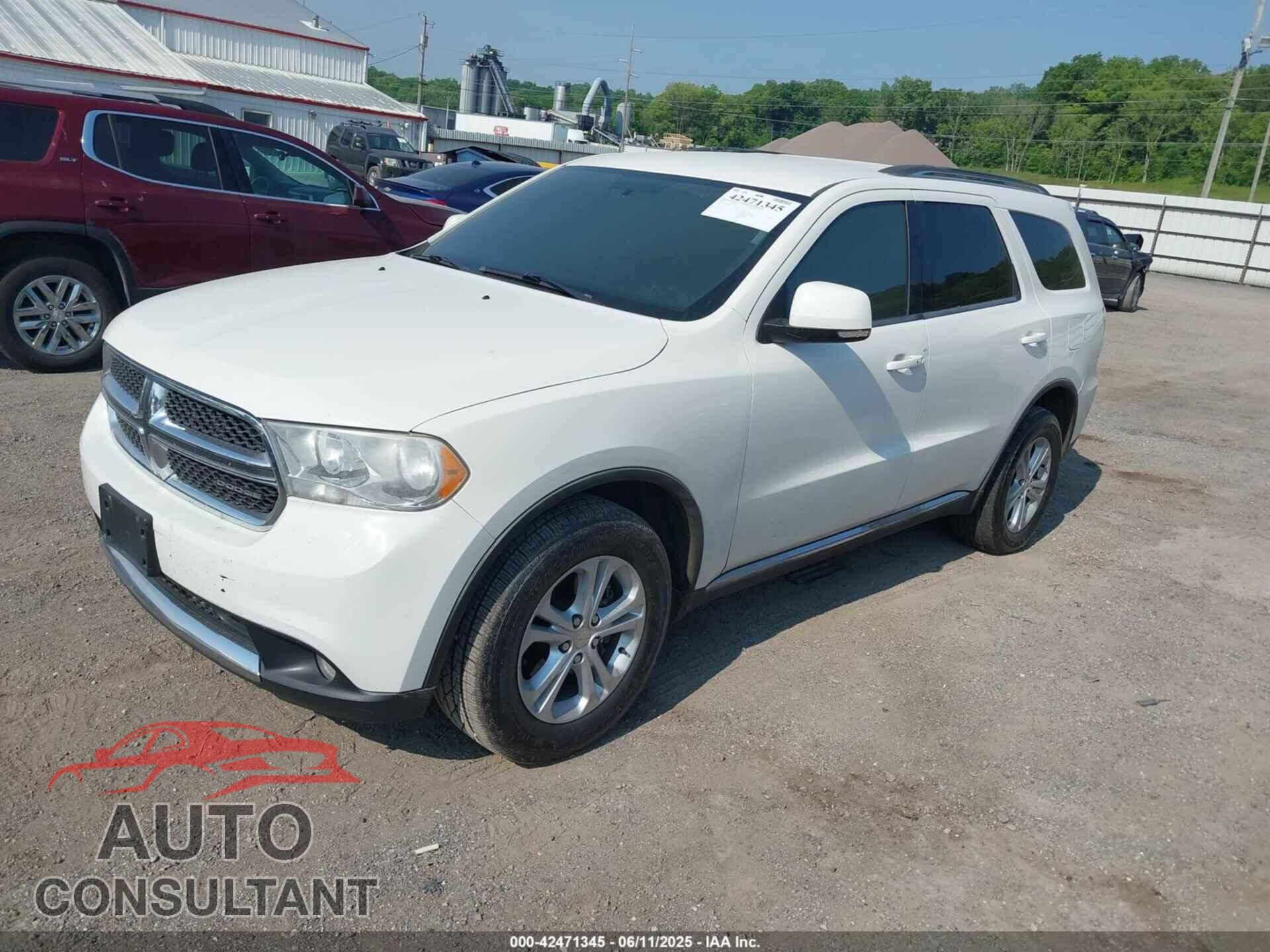 DODGE DURANGO 2012 - 1C4RDJDG2CC110754