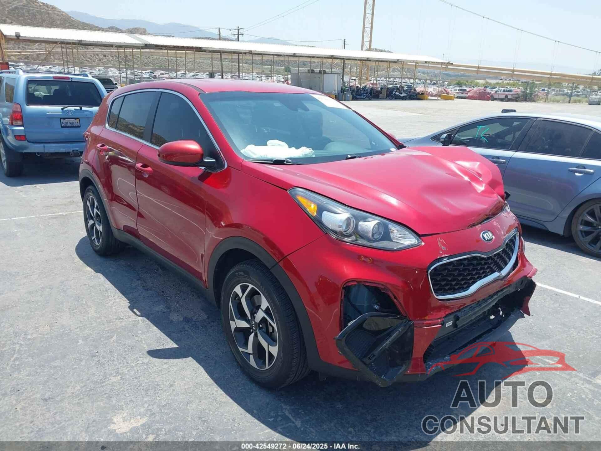 KIA SPORTAGE 2021 - KNDPM3AC7M7862318