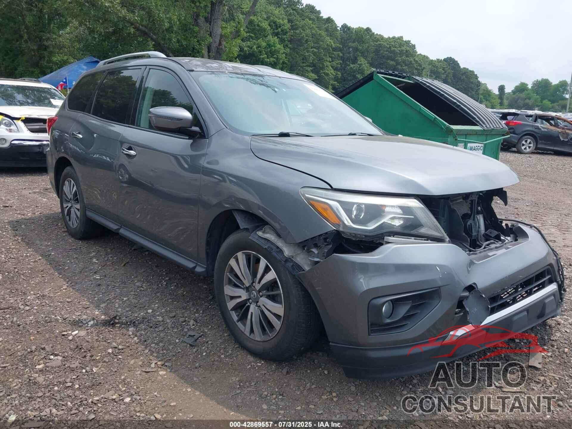 NISSAN PATHFINDER 2019 - 5N1DR2MM4KC596453
