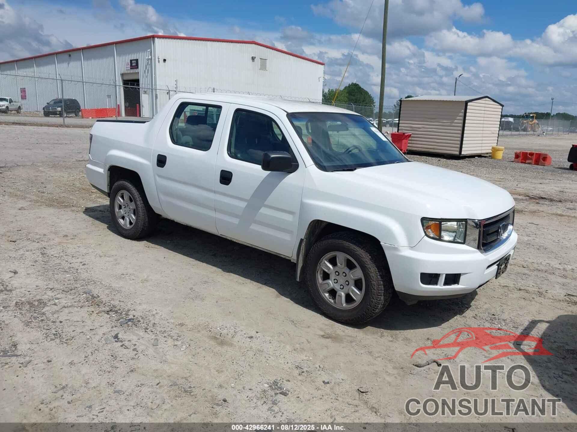 HONDA RIDGELINE 2010 - 5FPYK1F27AB010501