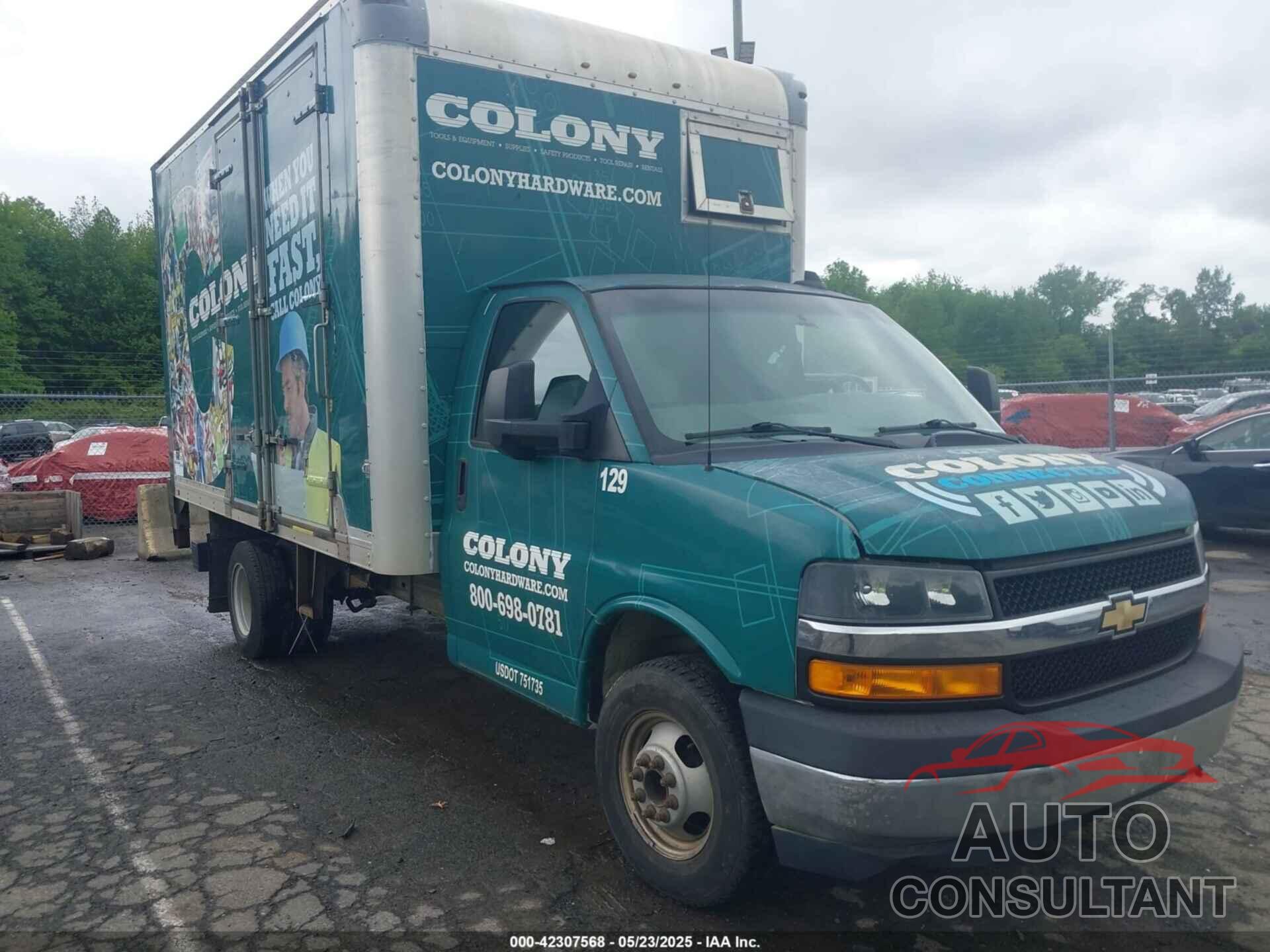 CHEVROLET EXPRESS CUTAWAY 4500 2019 - 1HA6GUCGXKN011241