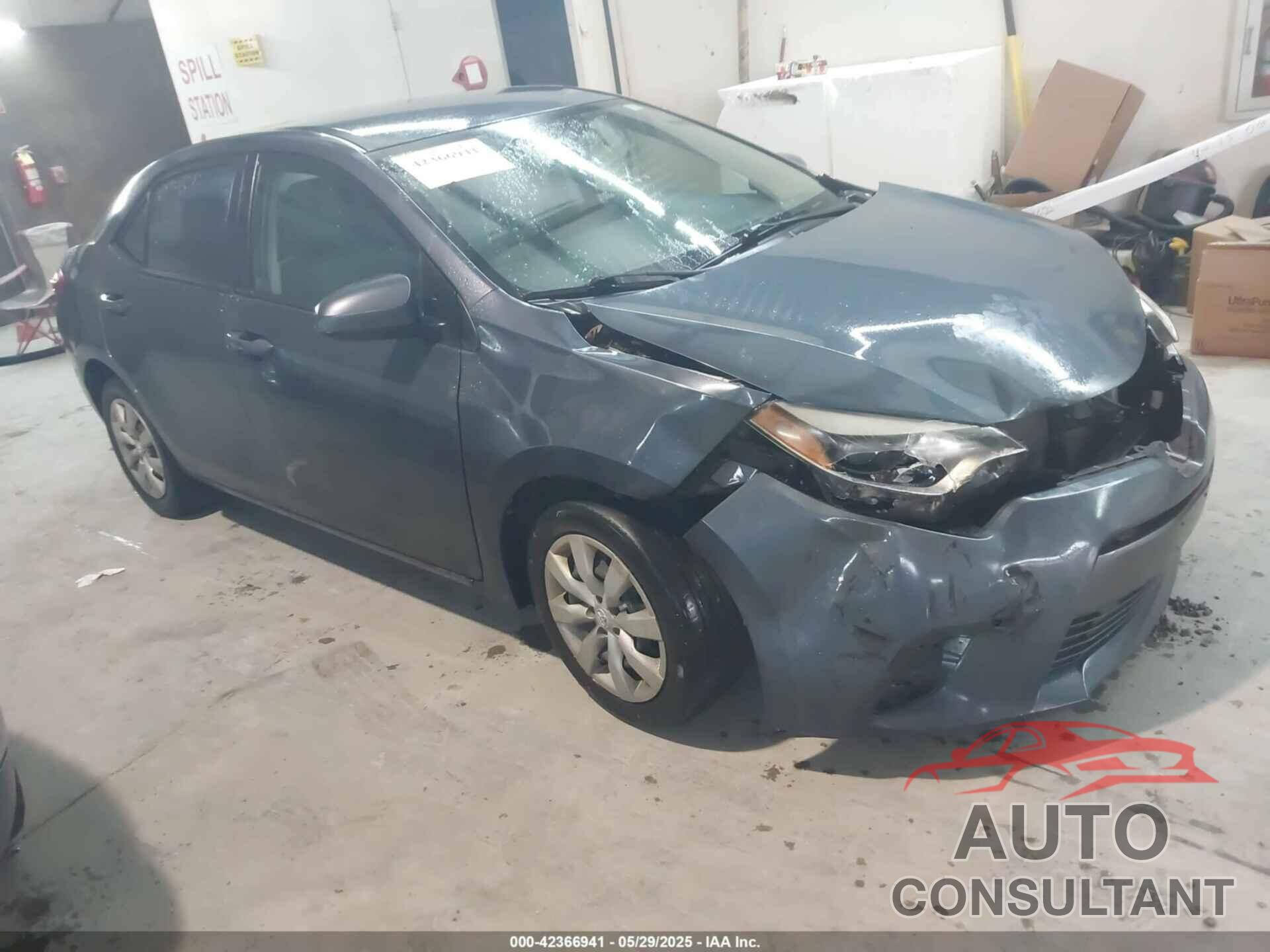 TOYOTA COROLLA 2016 - 2T1BURHE7GC666399