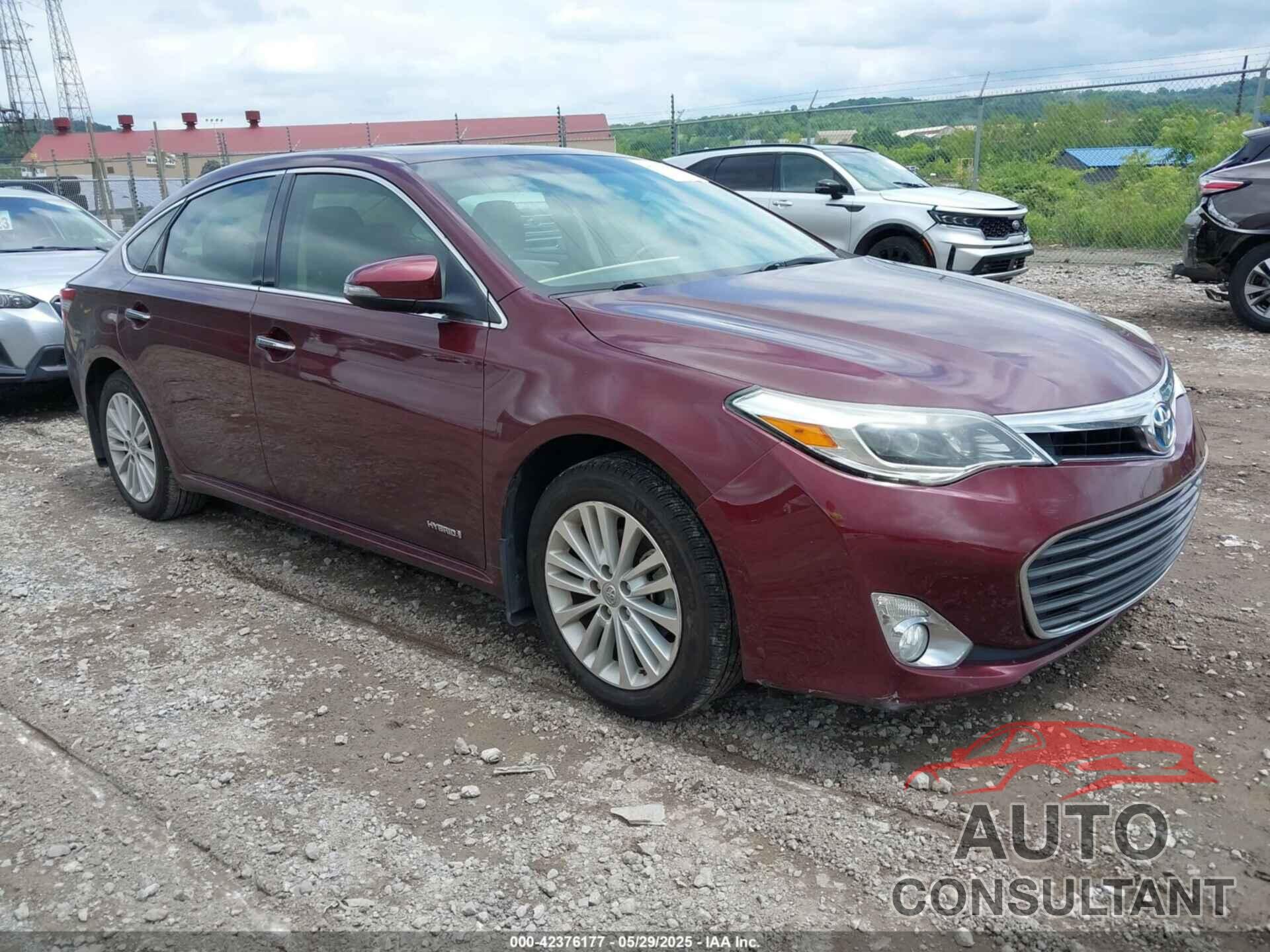 TOYOTA AVALON HYBRID 2015 - 4T1BD1EB1FU037682
