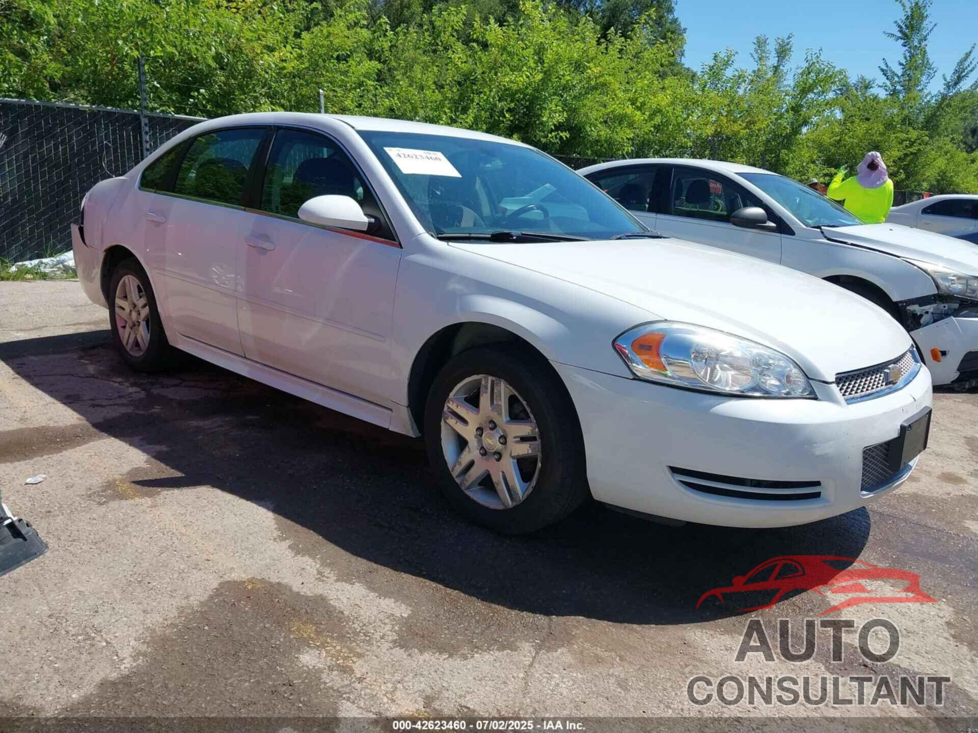 CHEVROLET IMPALA 2013 - 2G1WG5E32D1107124