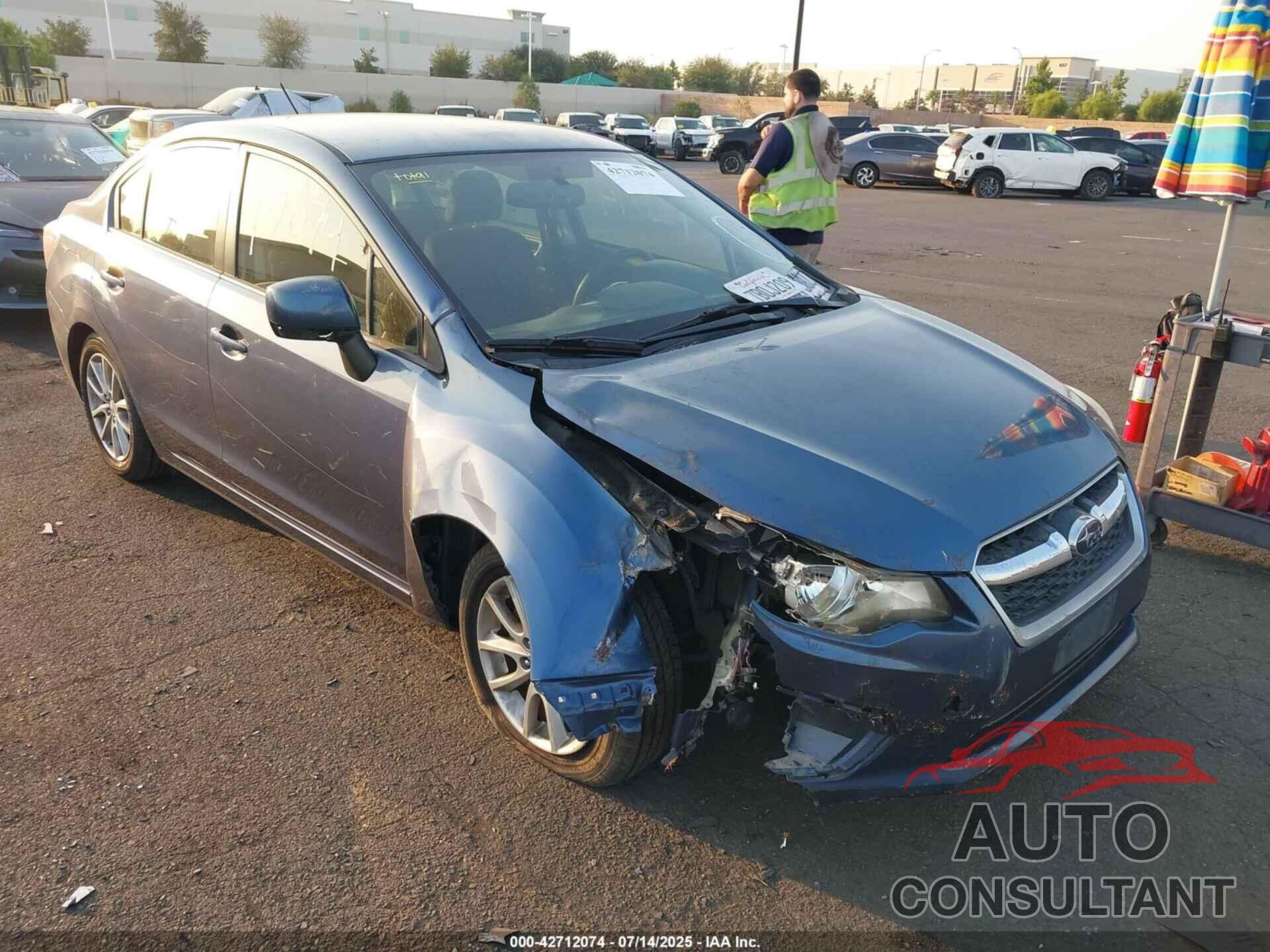 SUBARU IMPREZA 2013 - JF1GJAB69DH031201