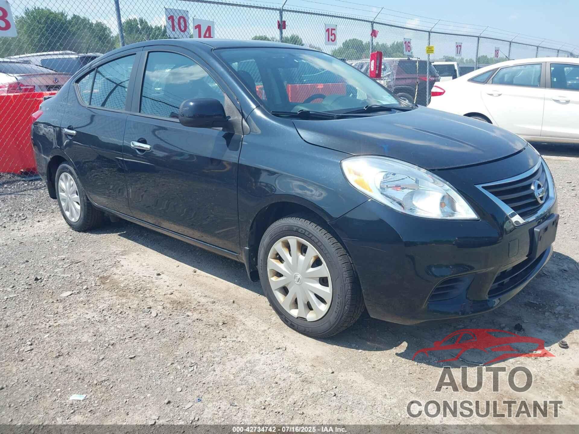 NISSAN VERSA 2013 - 3N1CN7AP1DL842537