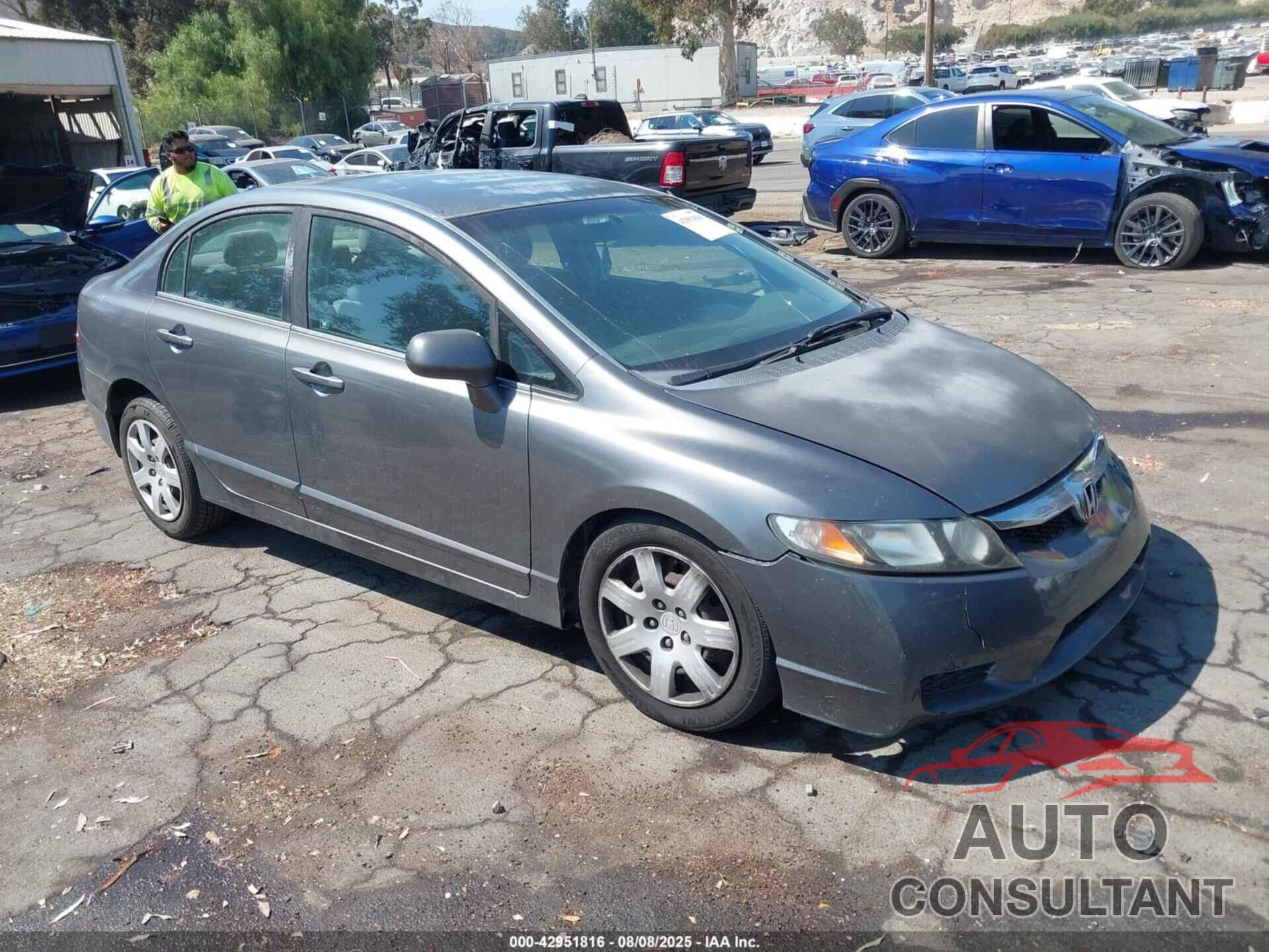 HONDA CIVIC 2010 - 19XFA1F56AE070370