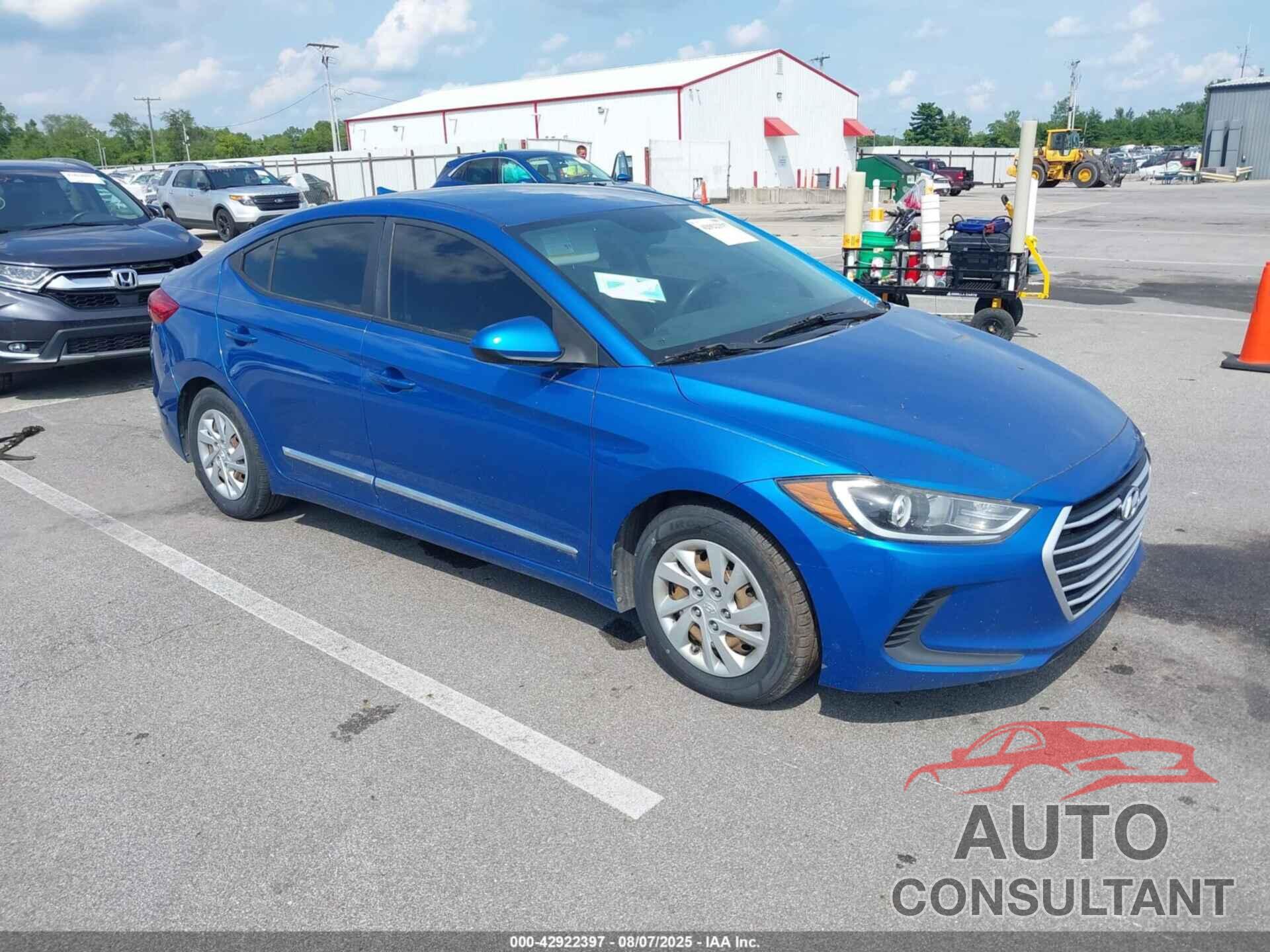 HYUNDAI ELANTRA 2017 - 5NPD74LF5HH064683