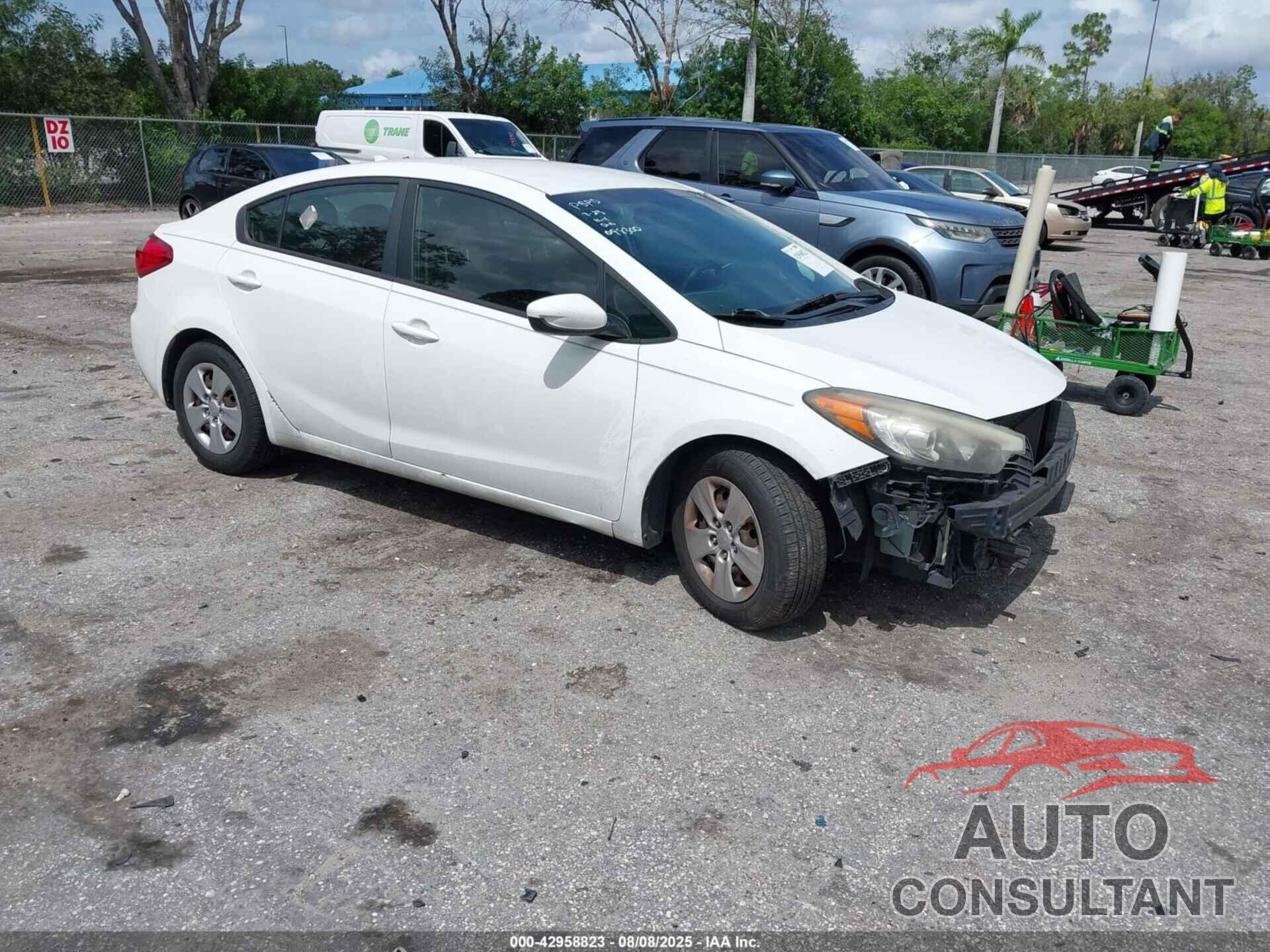 KIA FORTE 2016 - KNAFK4A60G5471106