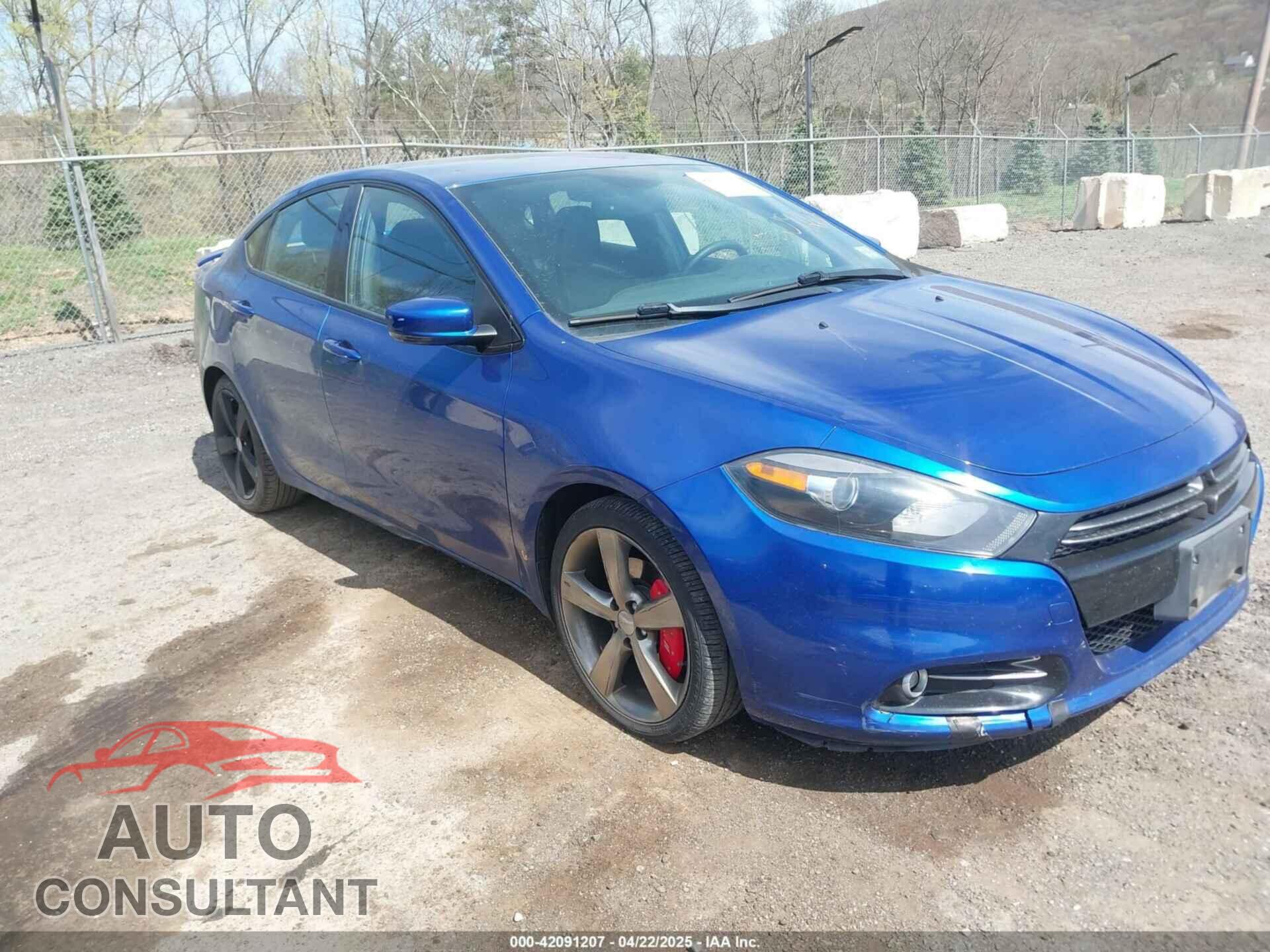 DODGE DART 2014 - 1C3CDFEB4ED668614