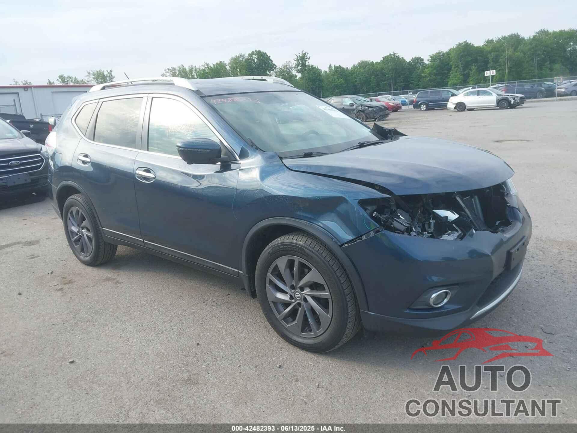 NISSAN ROGUE 2016 - 5N1AT2MV9GC873151