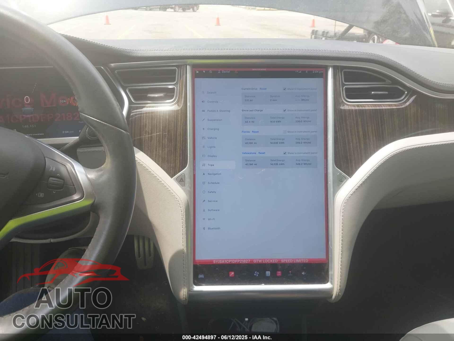 TESLA MODEL S 2013 - 5YJSA1CP1DFP21827
