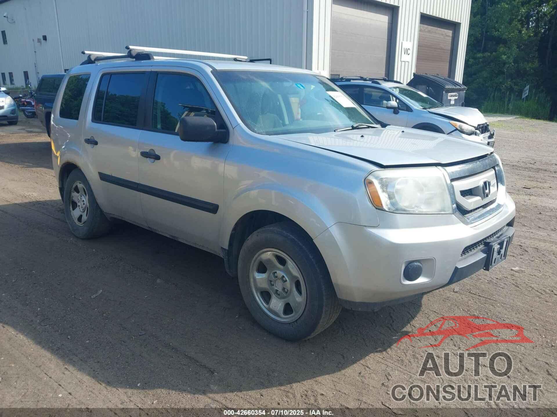 HONDA PILOT 2011 - 5FNYF4H20BB053817