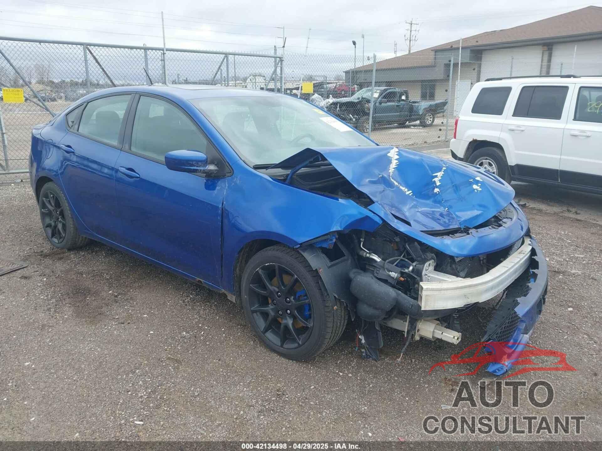 DODGE DART 2014 - 1C3CDFBB0ED695961