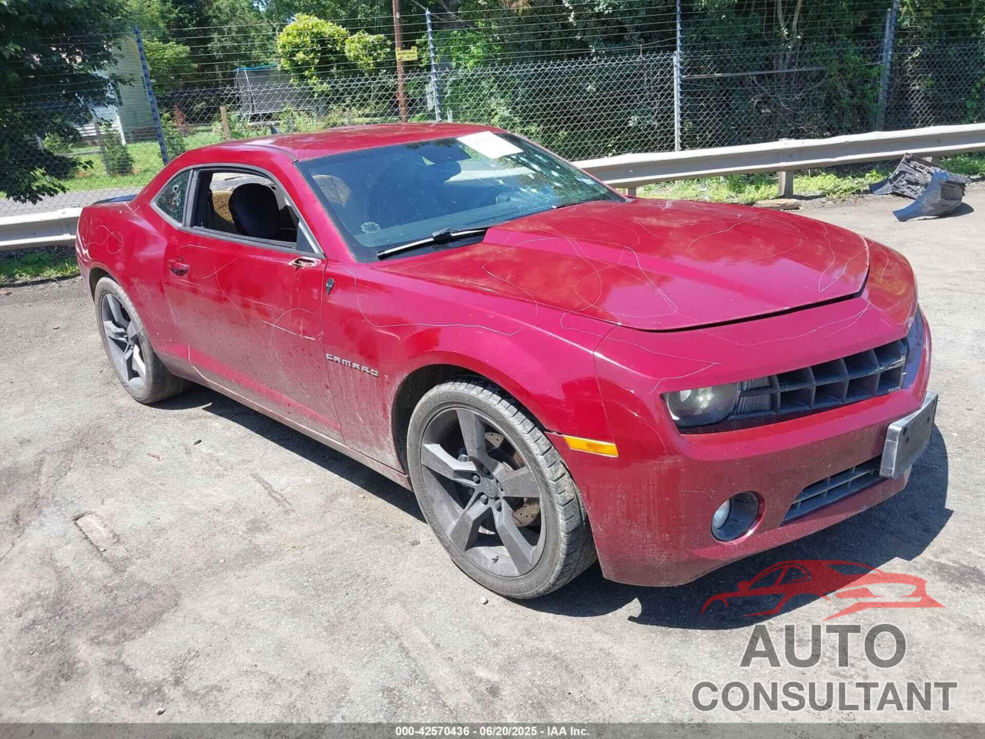 CHEVROLET CAMARO 2010 - 2G1FB1EV1A9220245