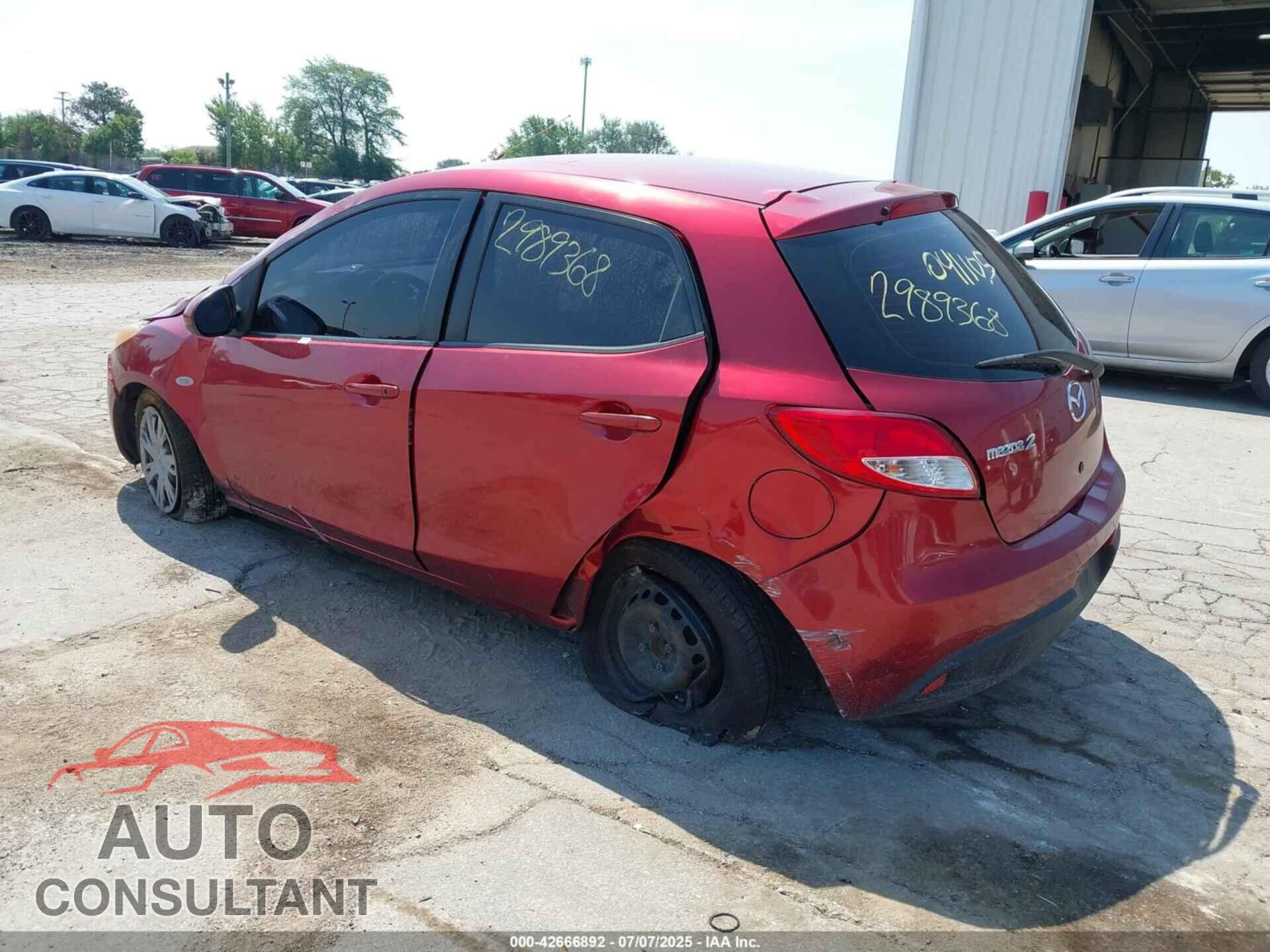 MAZDA MAZDA2 2014 - JM1DE1KY1E0187770