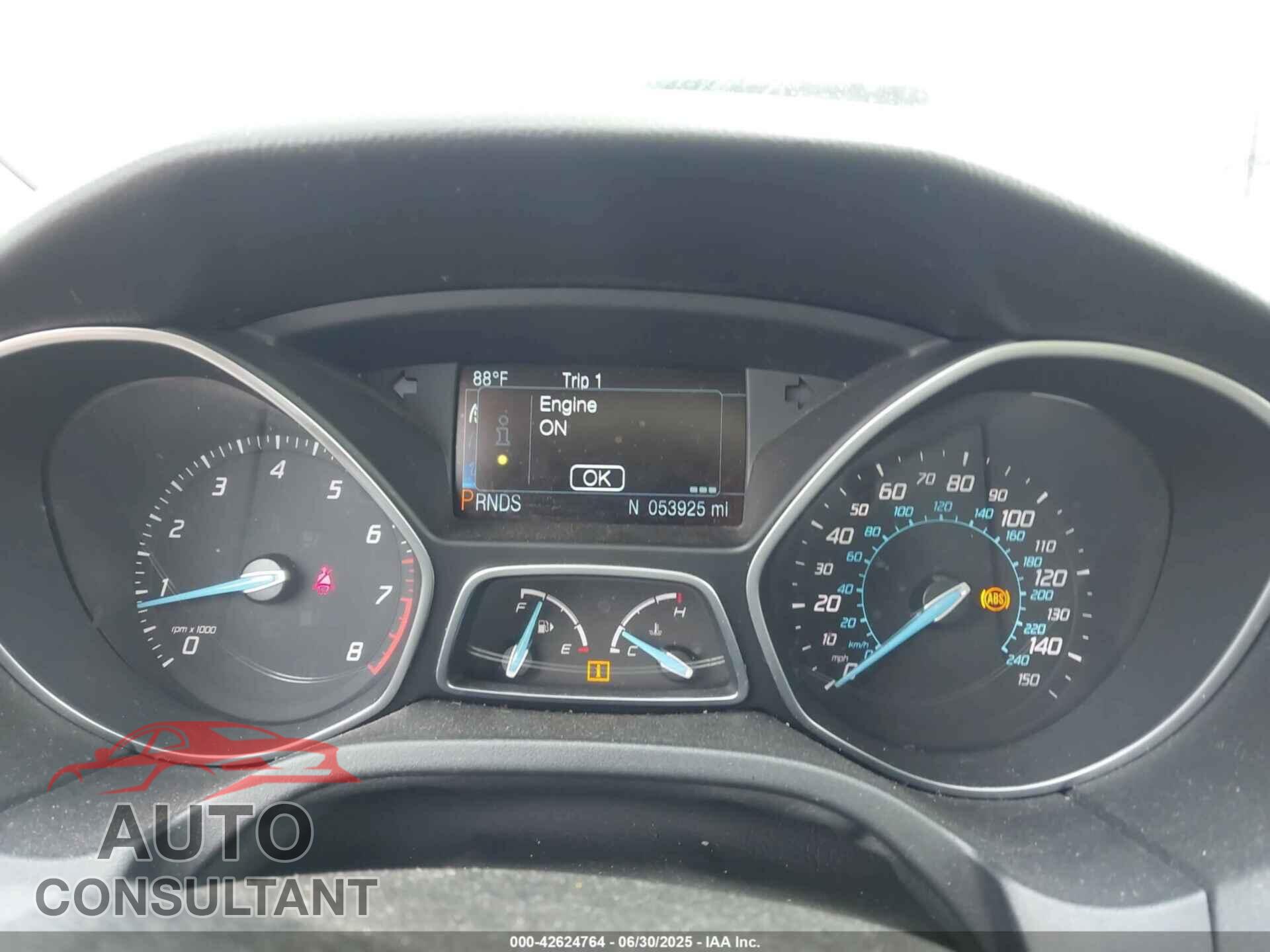 FORD FOCUS 2012 - 1FAHP3N24CL283473