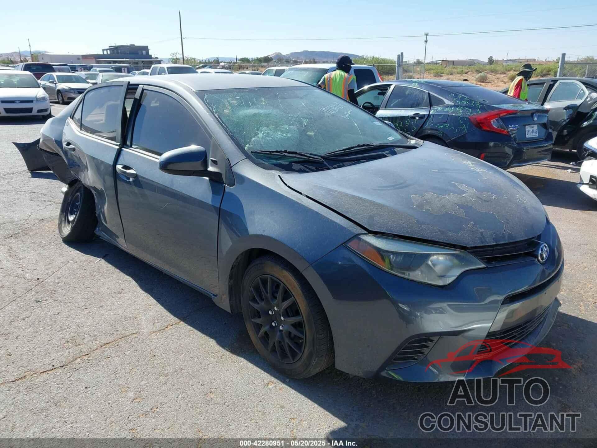 TOYOTA COROLLA 2016 - 5YFBURHE9GP473140