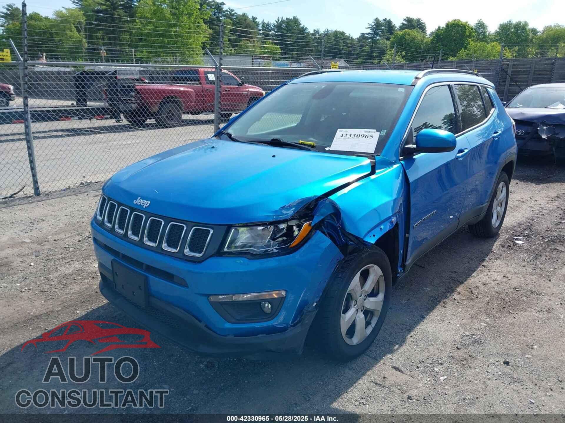 JEEP NEW COMPASS 2017 - 3C4NJDBB1HT680207