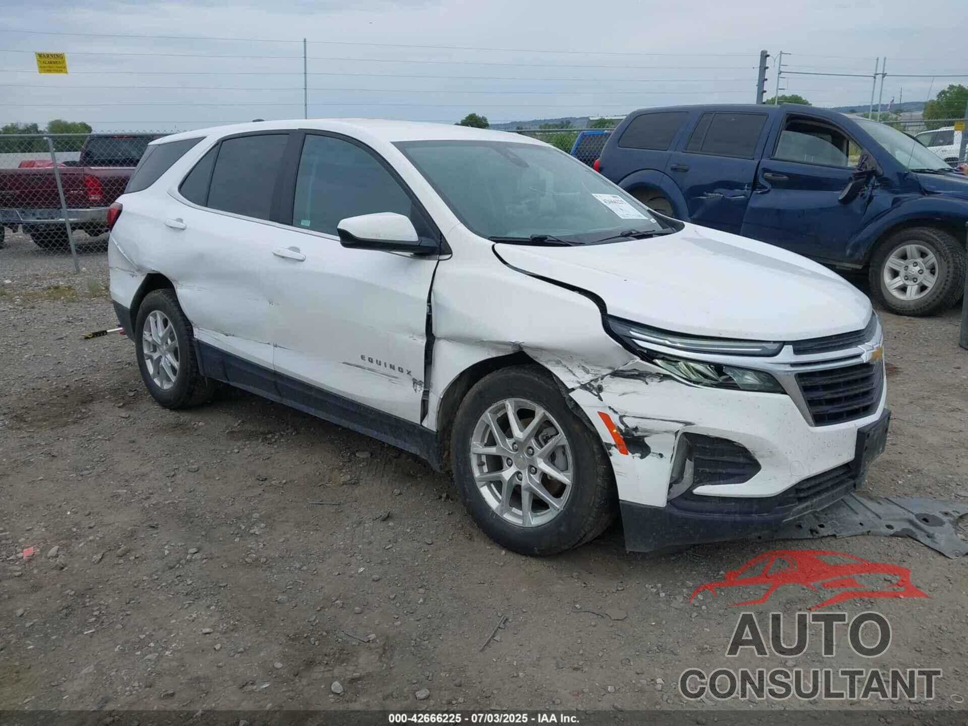 CHEVROLET EQUINOX 2022 - 3GNAXUEV1NL259318