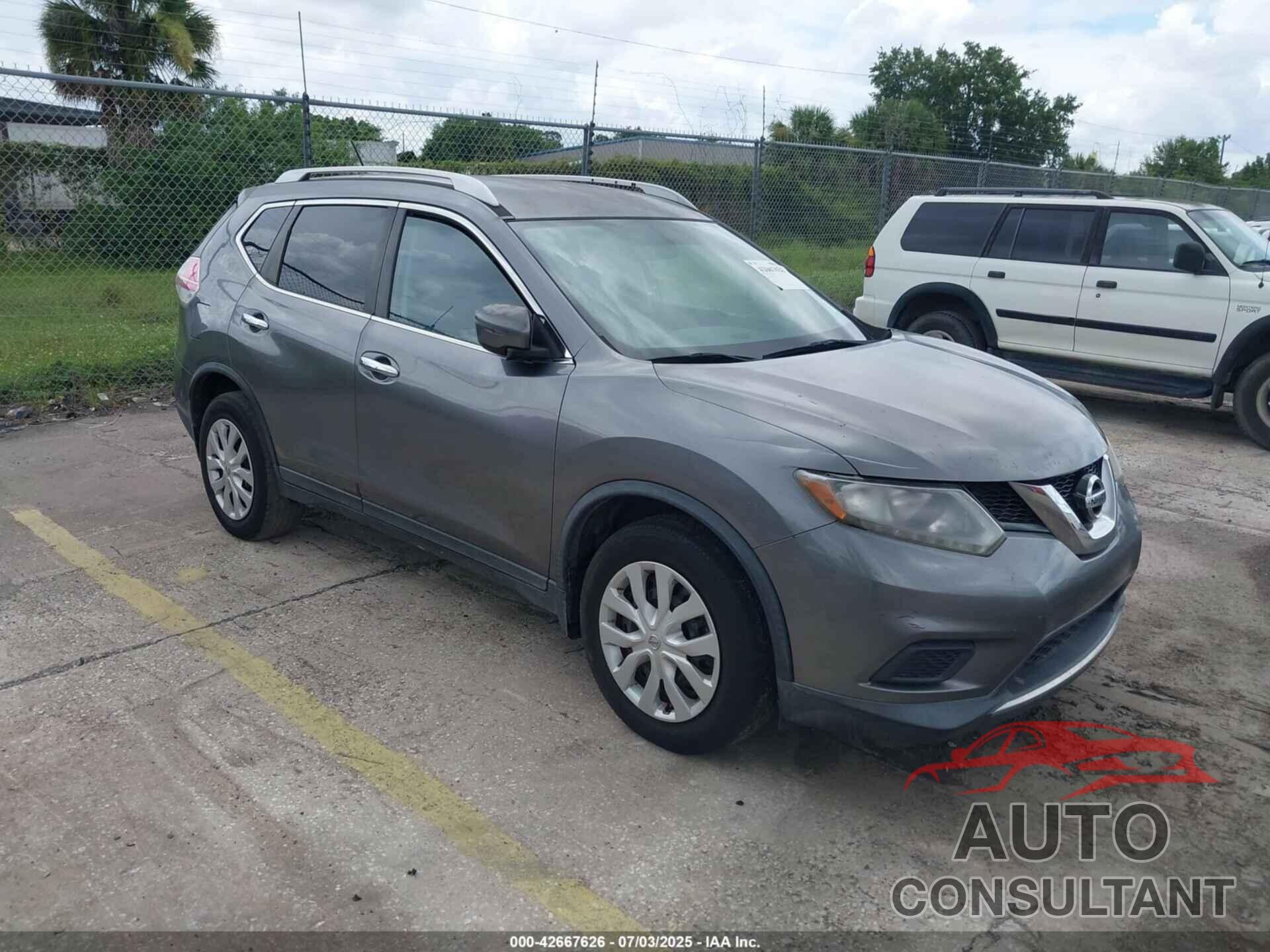 NISSAN ROGUE 2016 - KNMAT2MT6GP594140