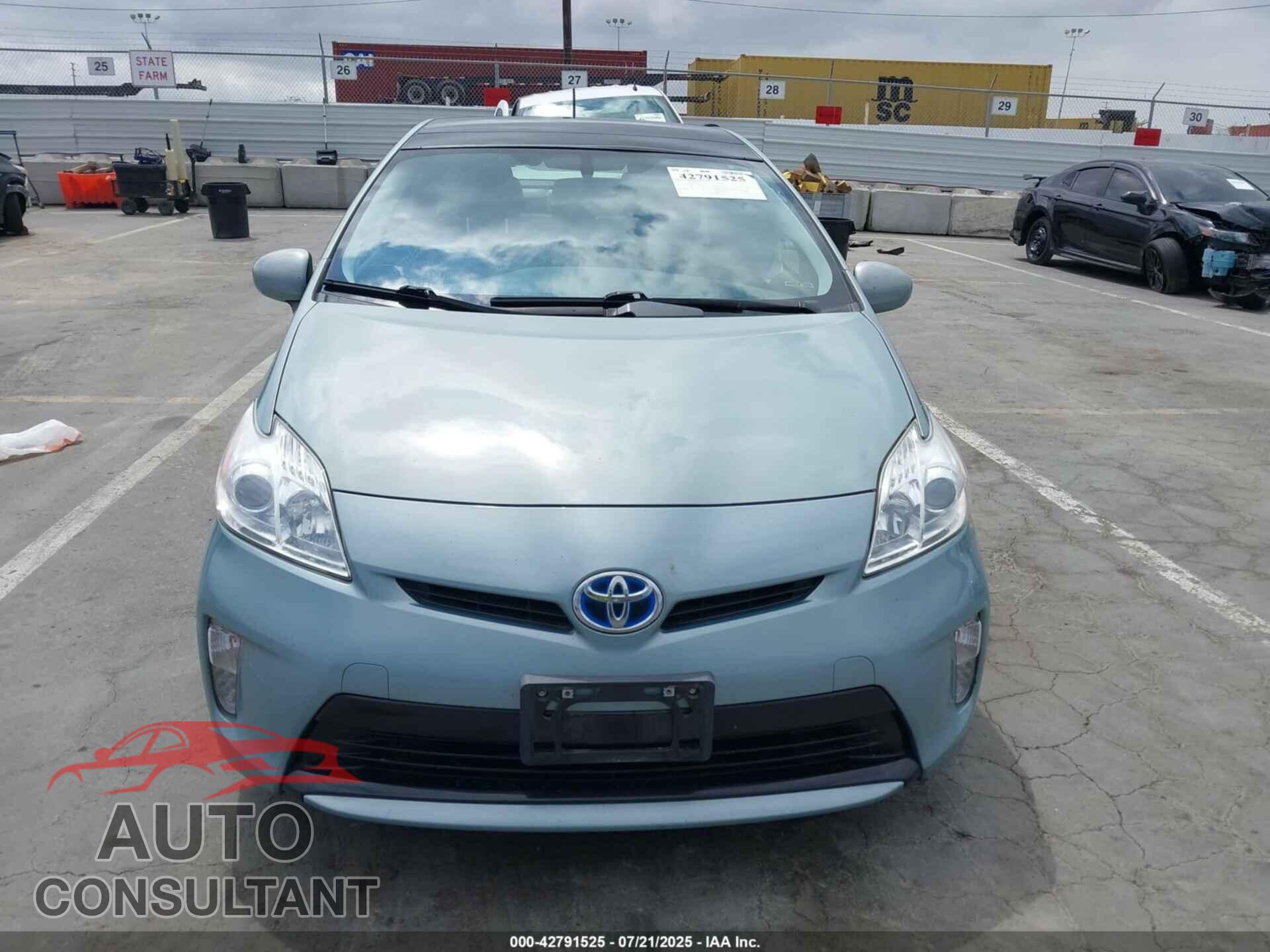 TOYOTA PRIUS 2013 - JTDKN3DU5D1722847