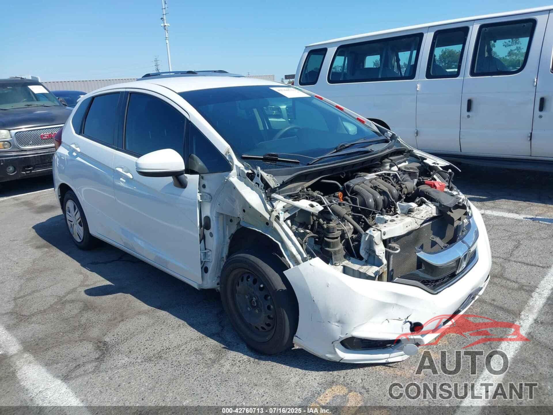 HONDA FIT 2019 - 3HGGK5H46KM736942