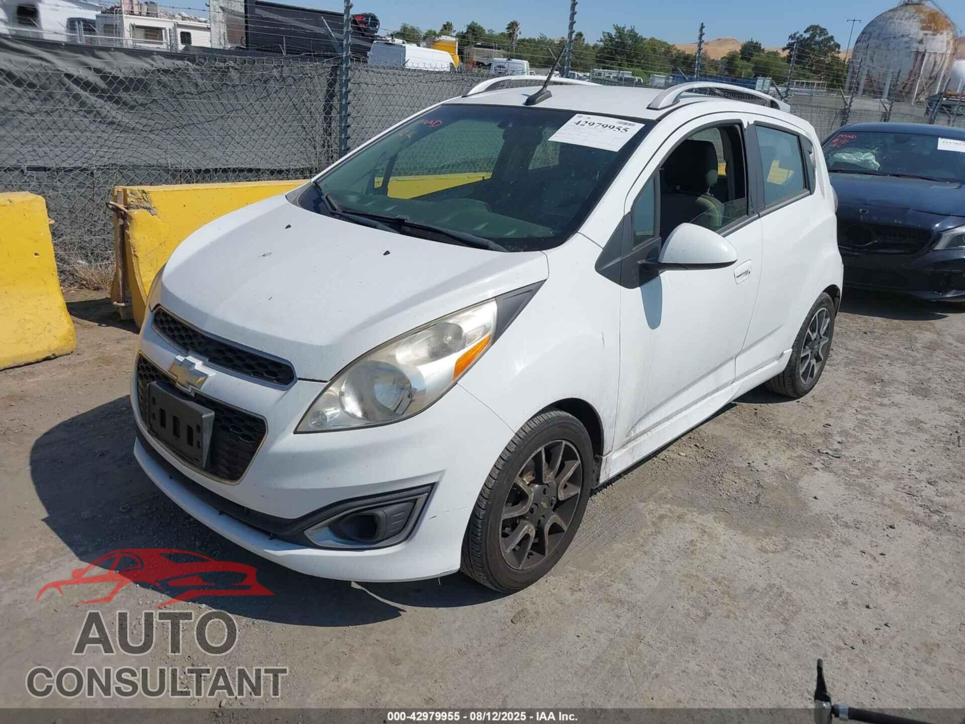 CHEVROLET SPARK 2013 - KL8CF6S99DC580095