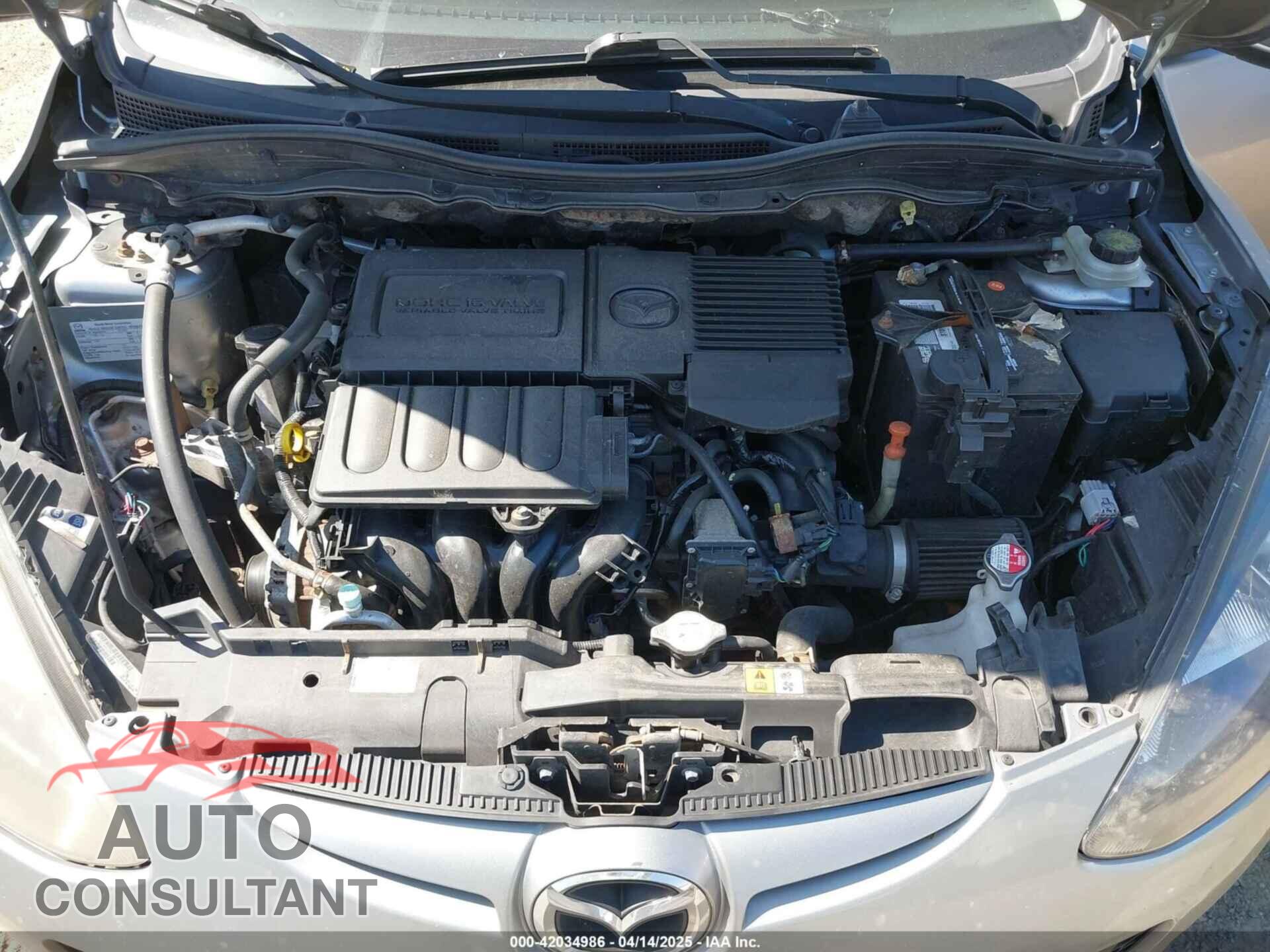 MAZDA MAZDA2 2013 - JM1DE1LY5D0160410
