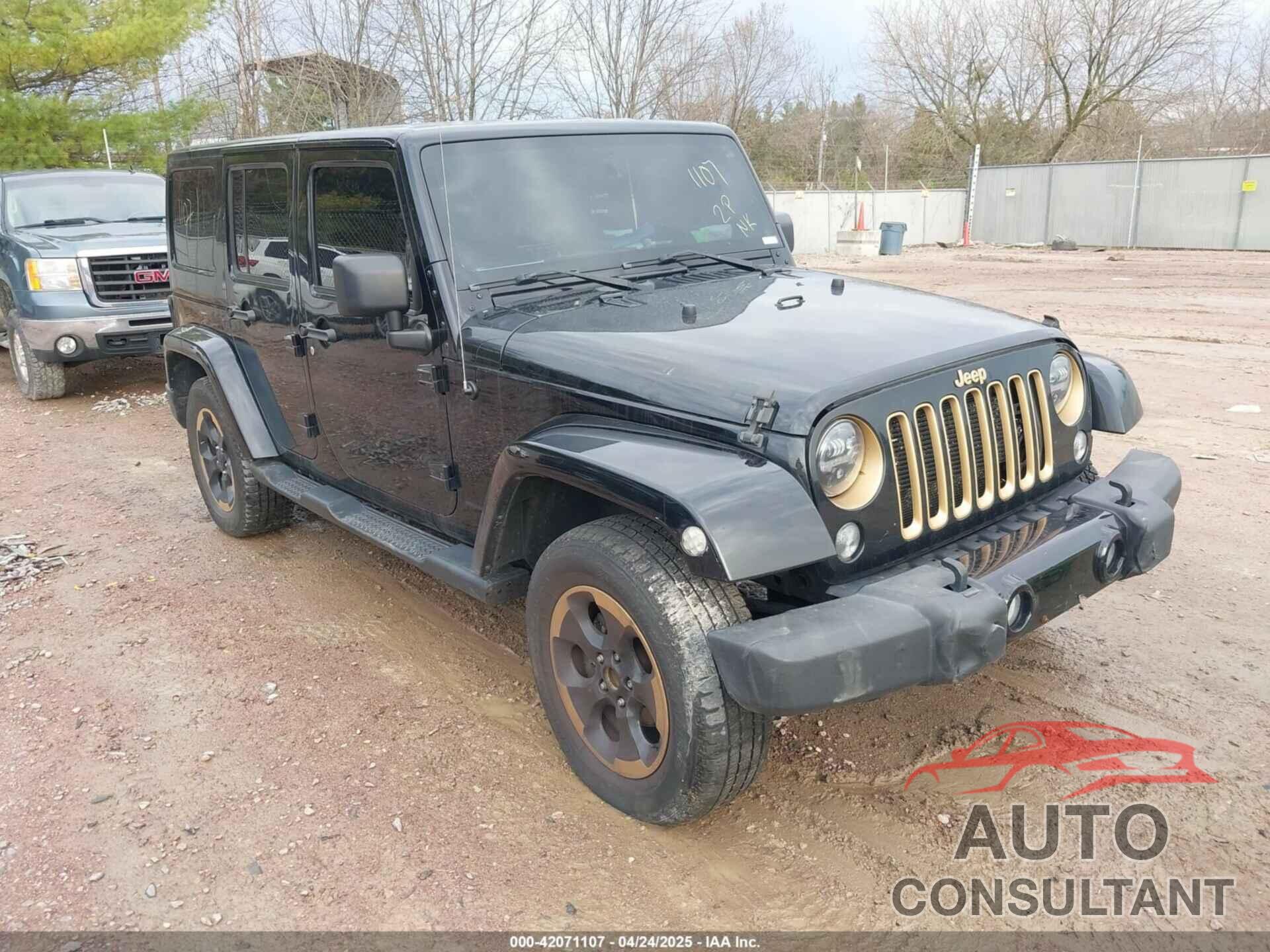 JEEP WRANGLER UNLIMITED 2014 - 1C4BJWEG8EL143198