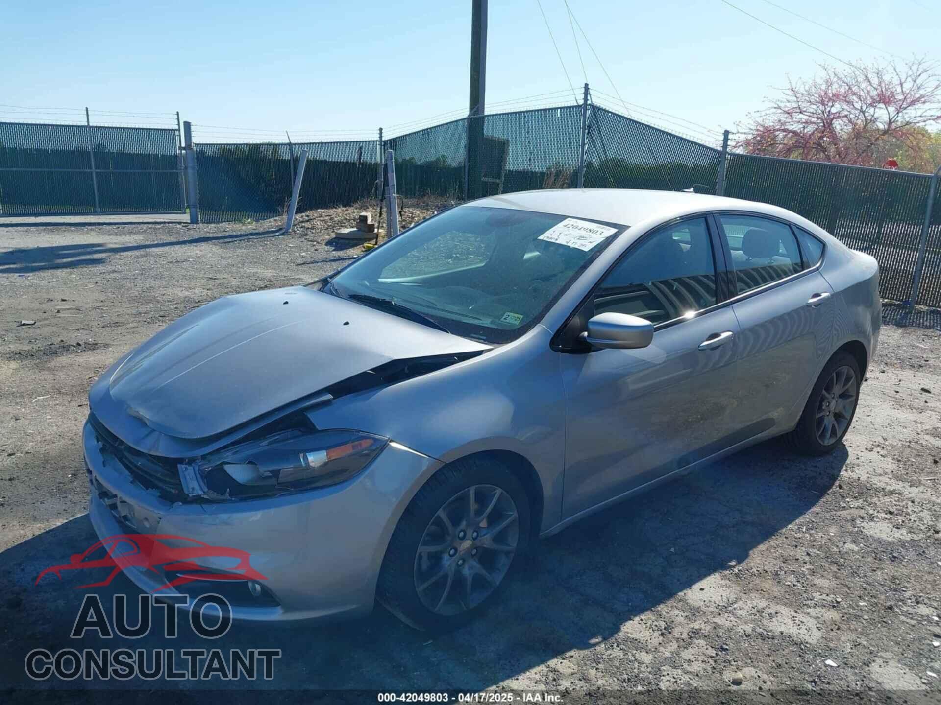 DODGE DART 2014 - 1C3CDFBB9ED723921