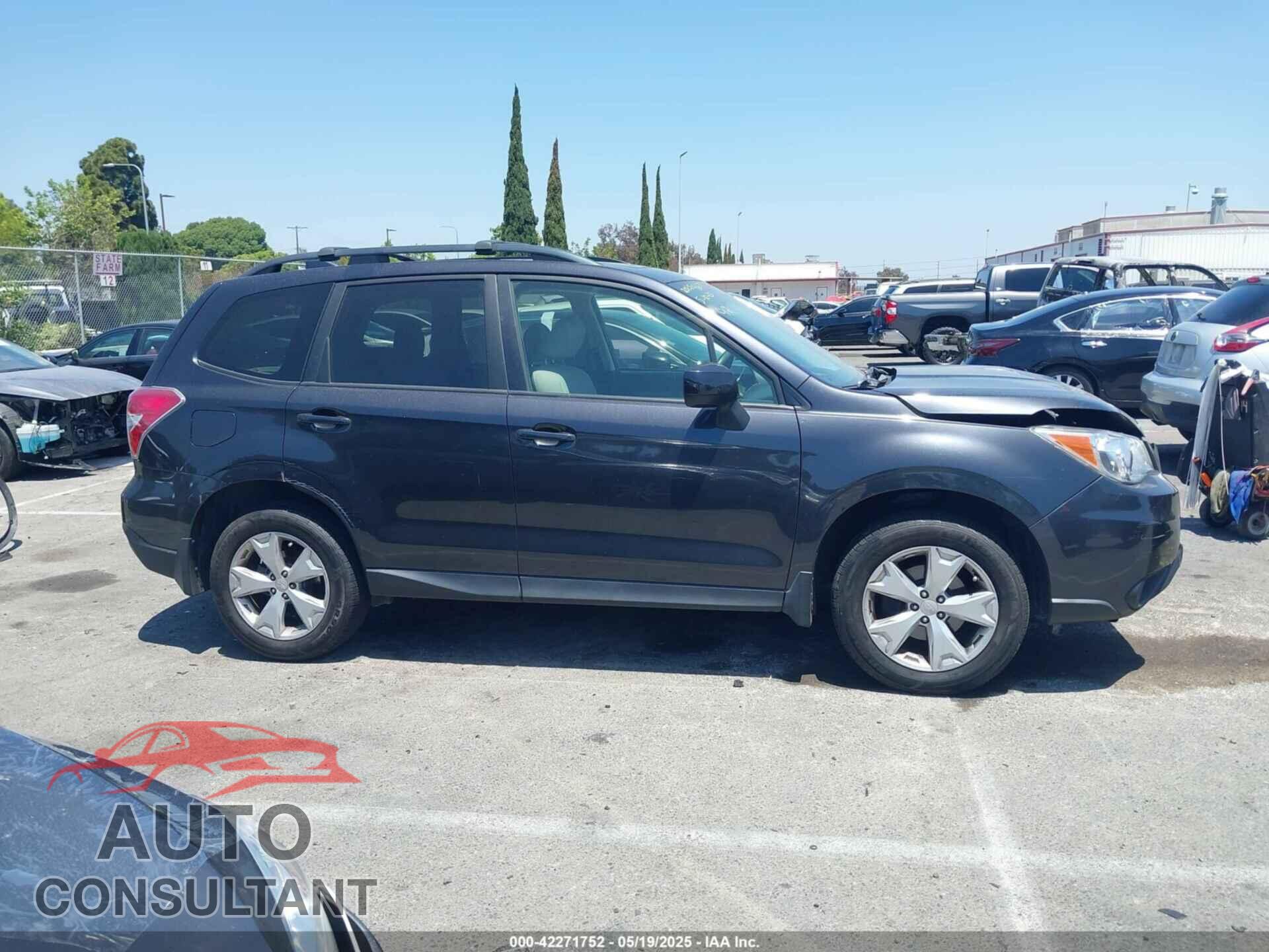 SUBARU FORESTER 2016 - JF2SJAFC8GH537483