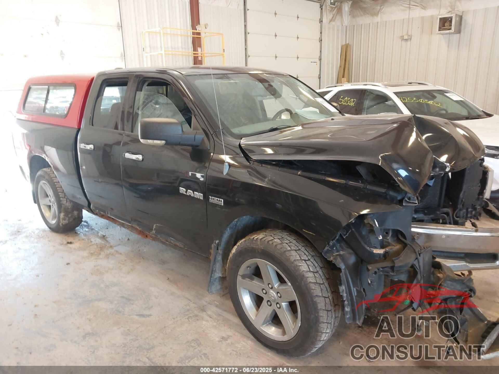 DODGE RAM 1500 2010 - 1D7RV1GT8AS207536