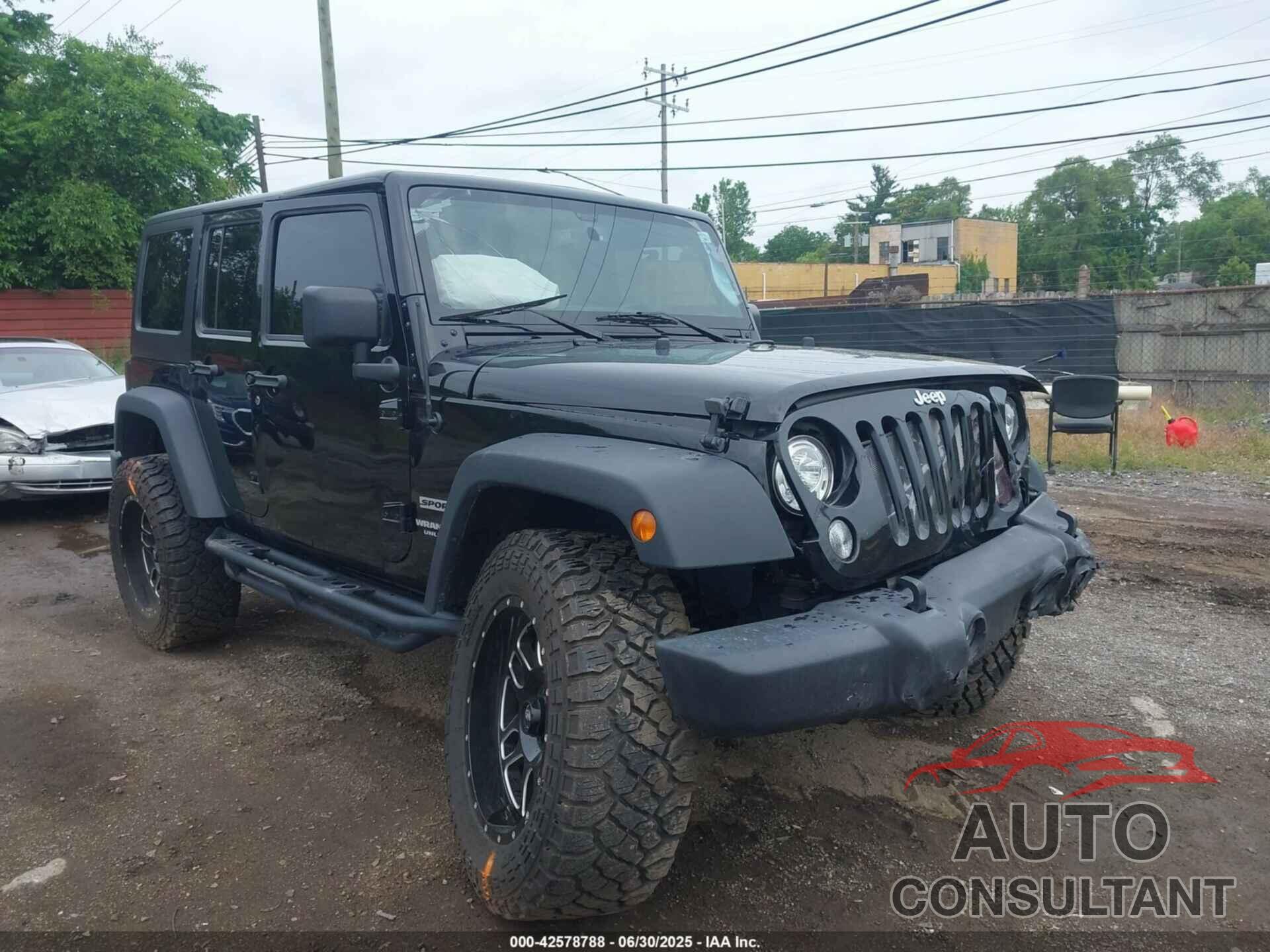 JEEP WRANGLER UNLIMITED 2017 - 1C4BJWDG9HL727888