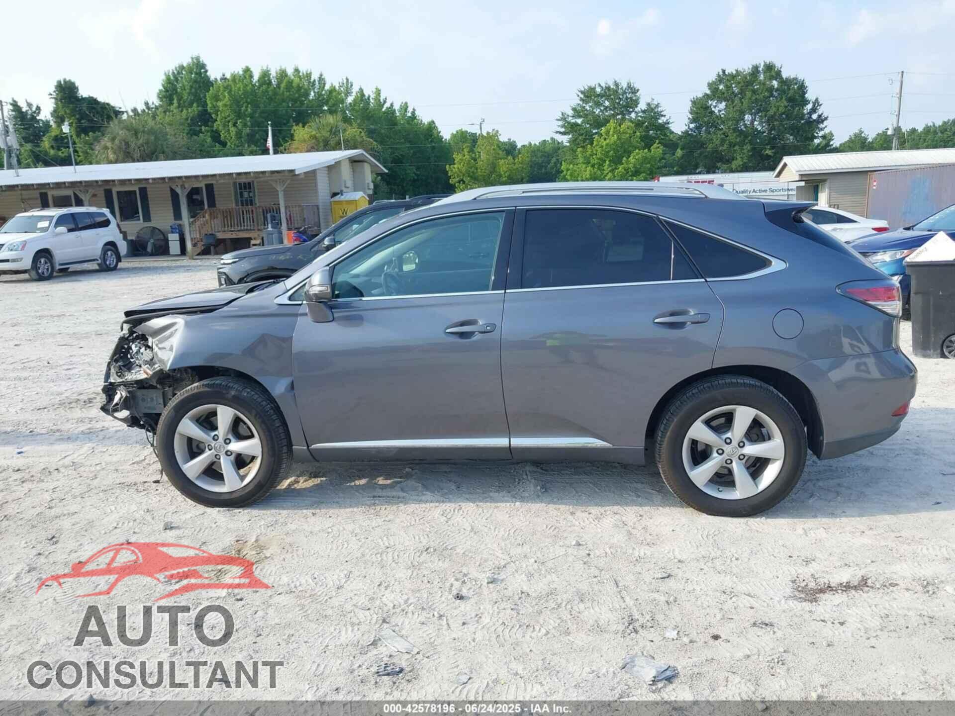 LEXUS RX 2013 - 2T2BK1BA8DC186778