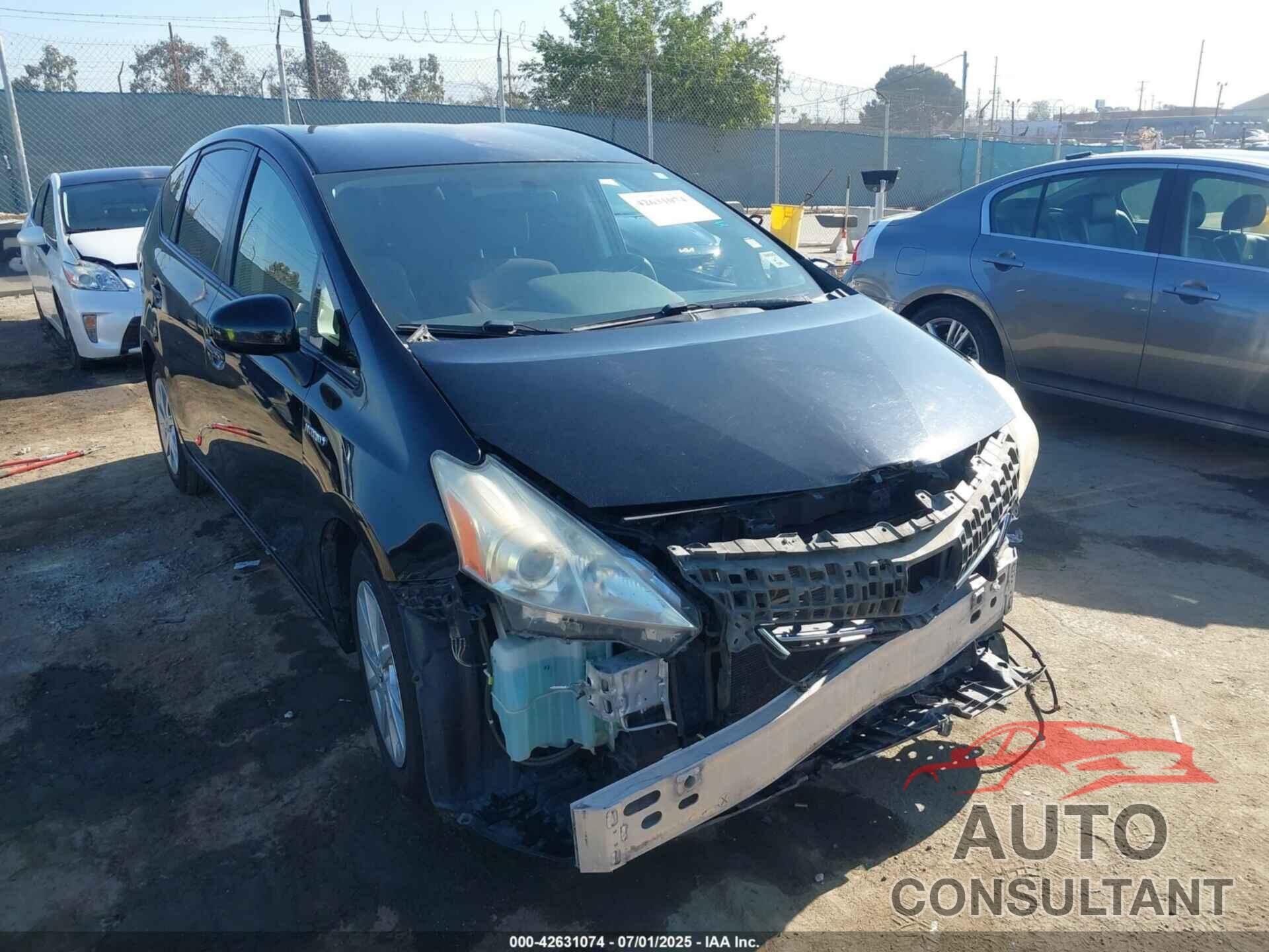 TOYOTA PRIUS V 2013 - JTDZN3EU2D3193553
