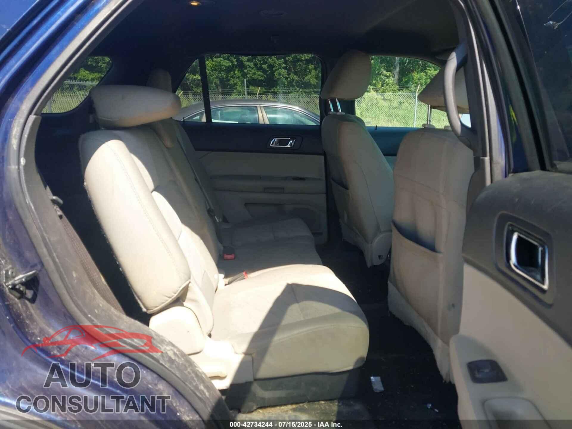 FORD EXPLORER 2011 - 1FMHK7B87BGA78872
