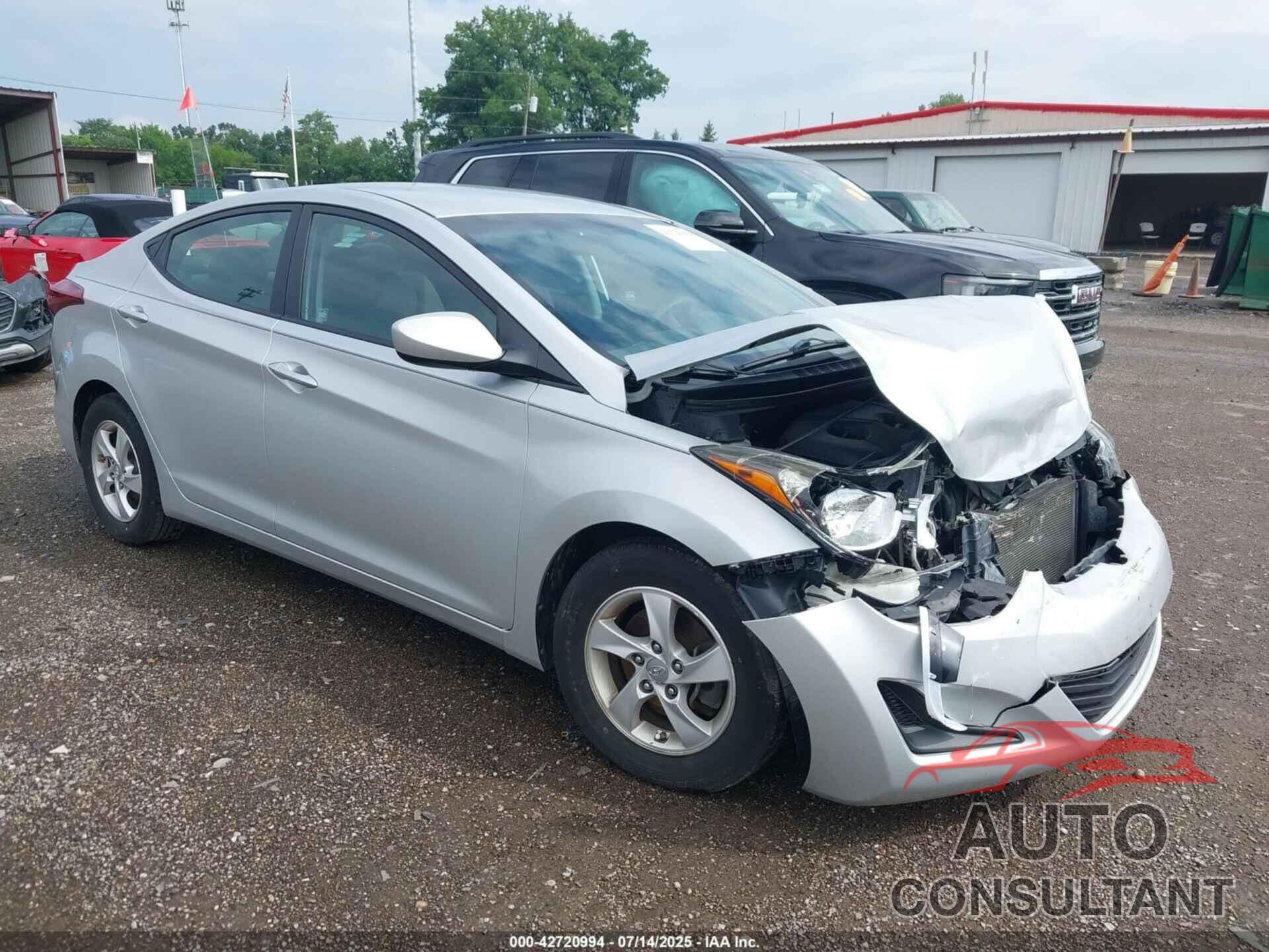 HYUNDAI ELANTRA 2015 - 5NPDH4AE2FH614443