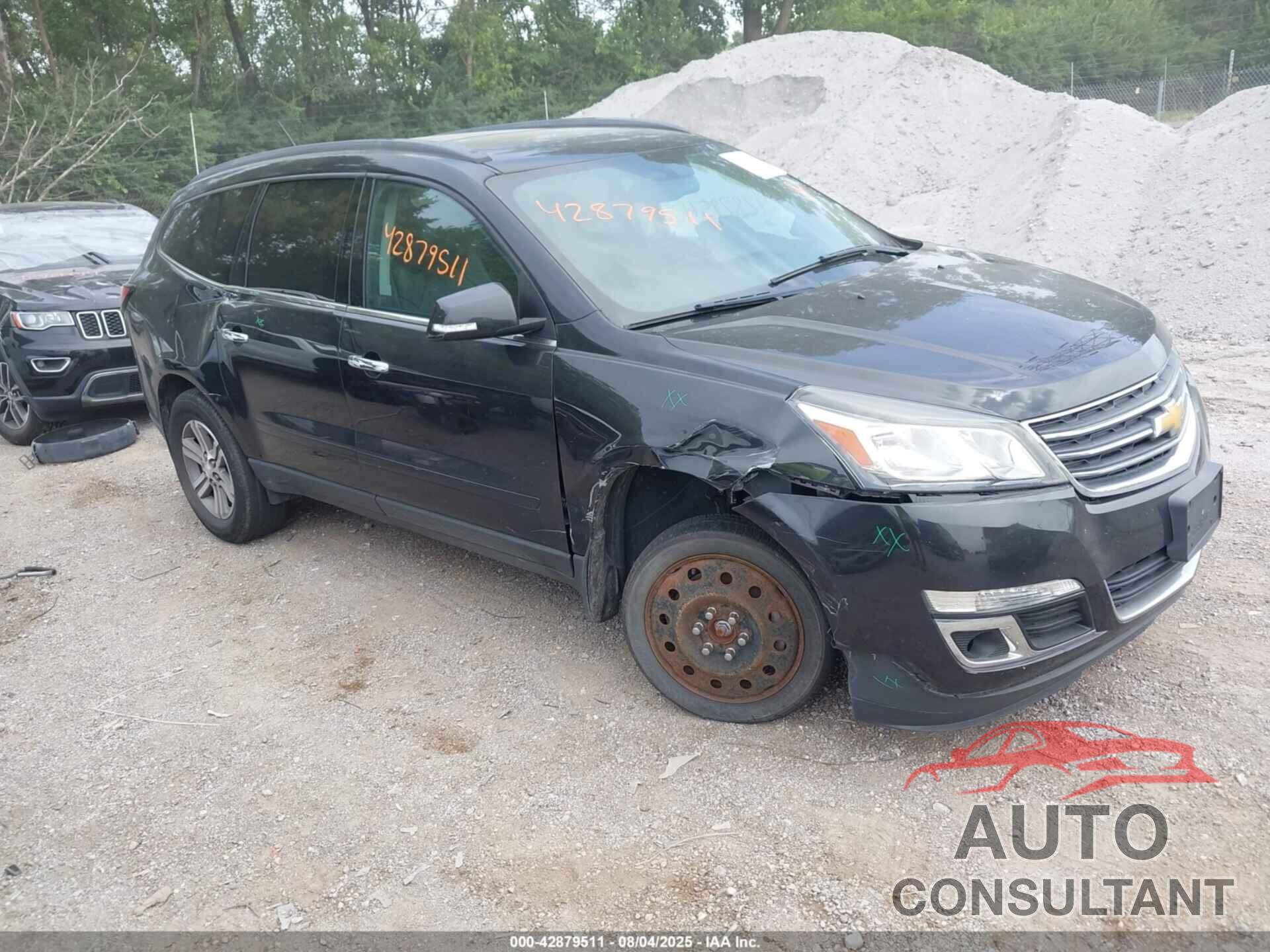 CHEVROLET TRAVERSE 2015 - 1GNKVHKD4FJ291847