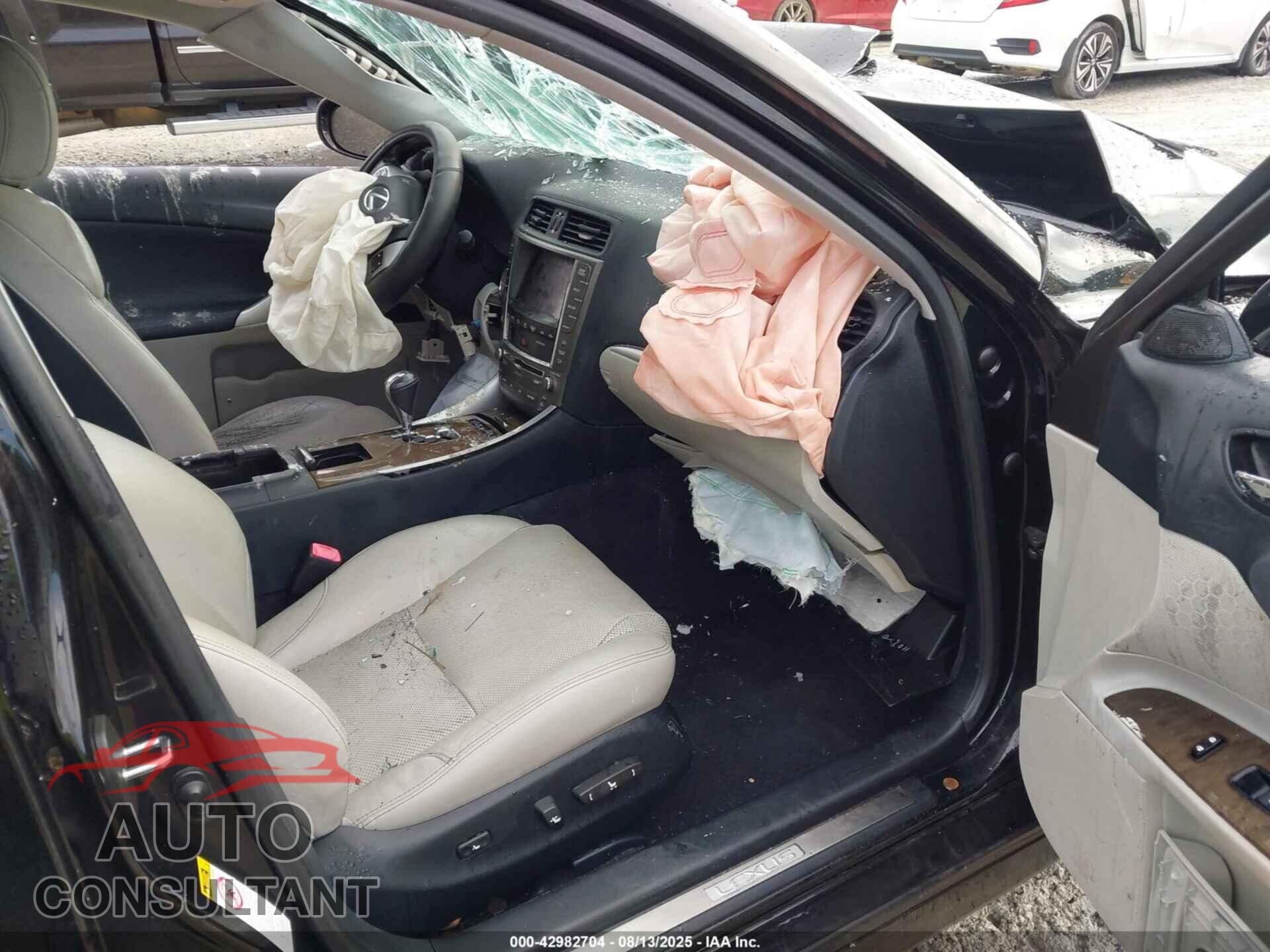 LEXUS IS 250 2012 - JTHCF5C25C5053580