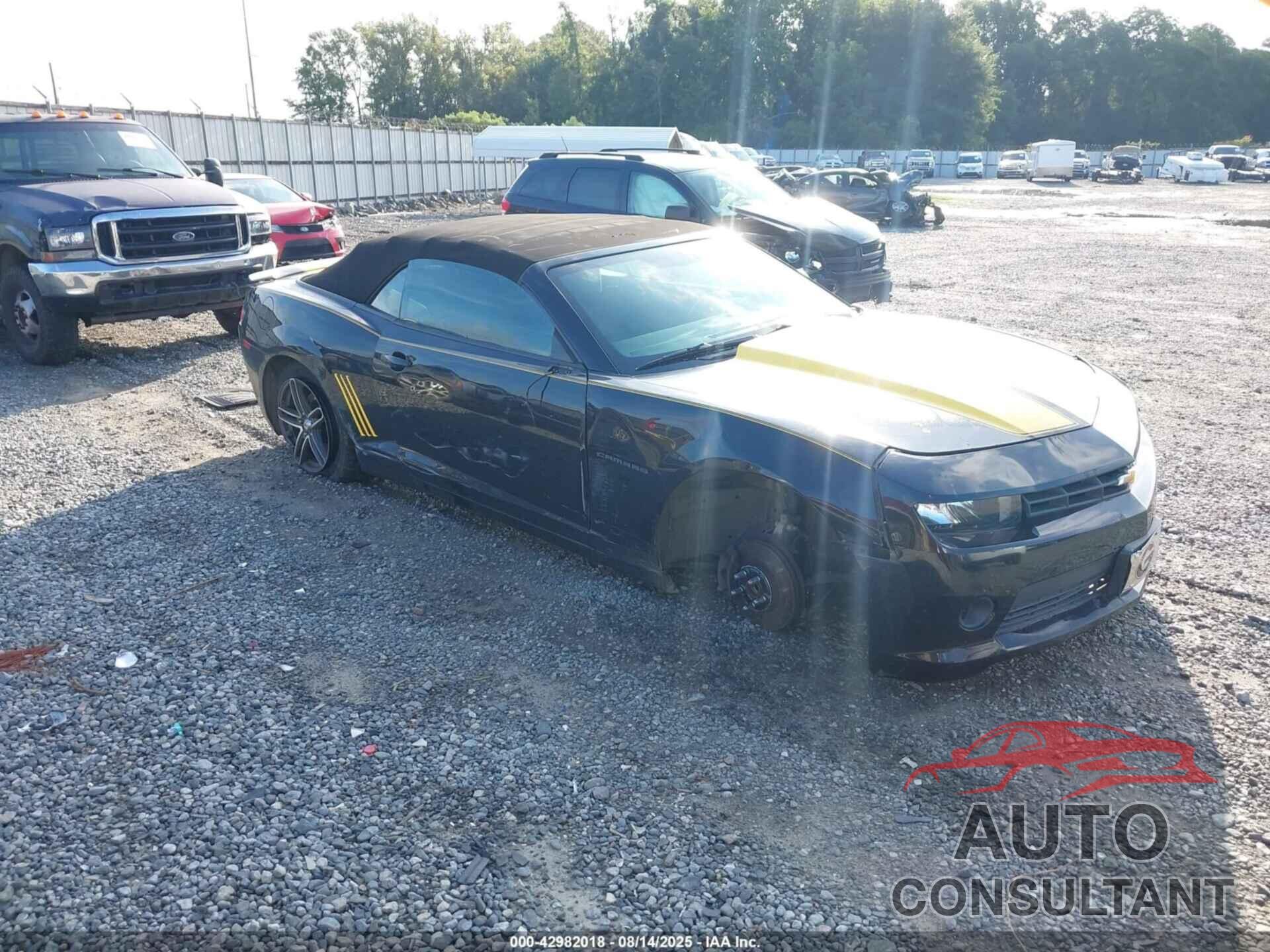 CHEVROLET CAMARO 2015 - 2G1FD3D32F9134794