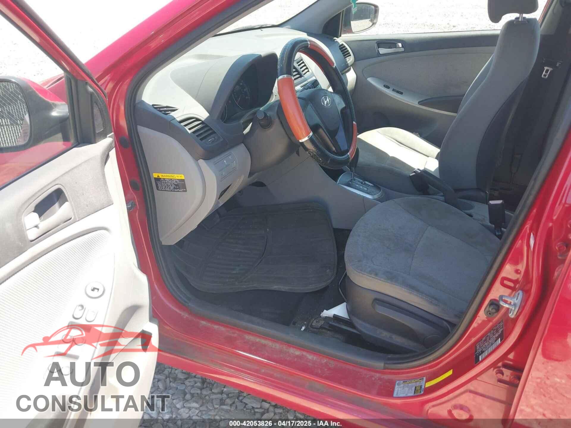 HYUNDAI ACCENT 2013 - KMHCT4AE2DU395931