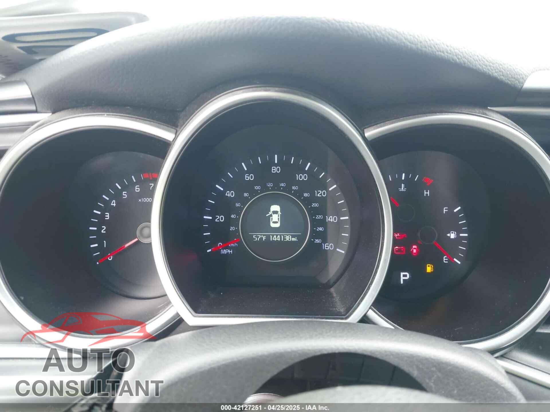 KIA OPTIMA 2015 - KNAGM4A74F5662579