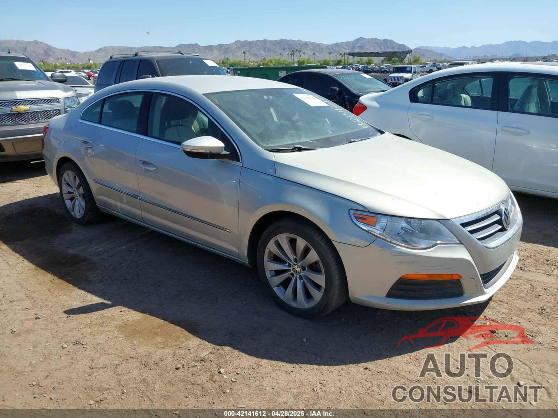VOLKSWAGEN CC 2011 - WVWMP7AN0BE723840
