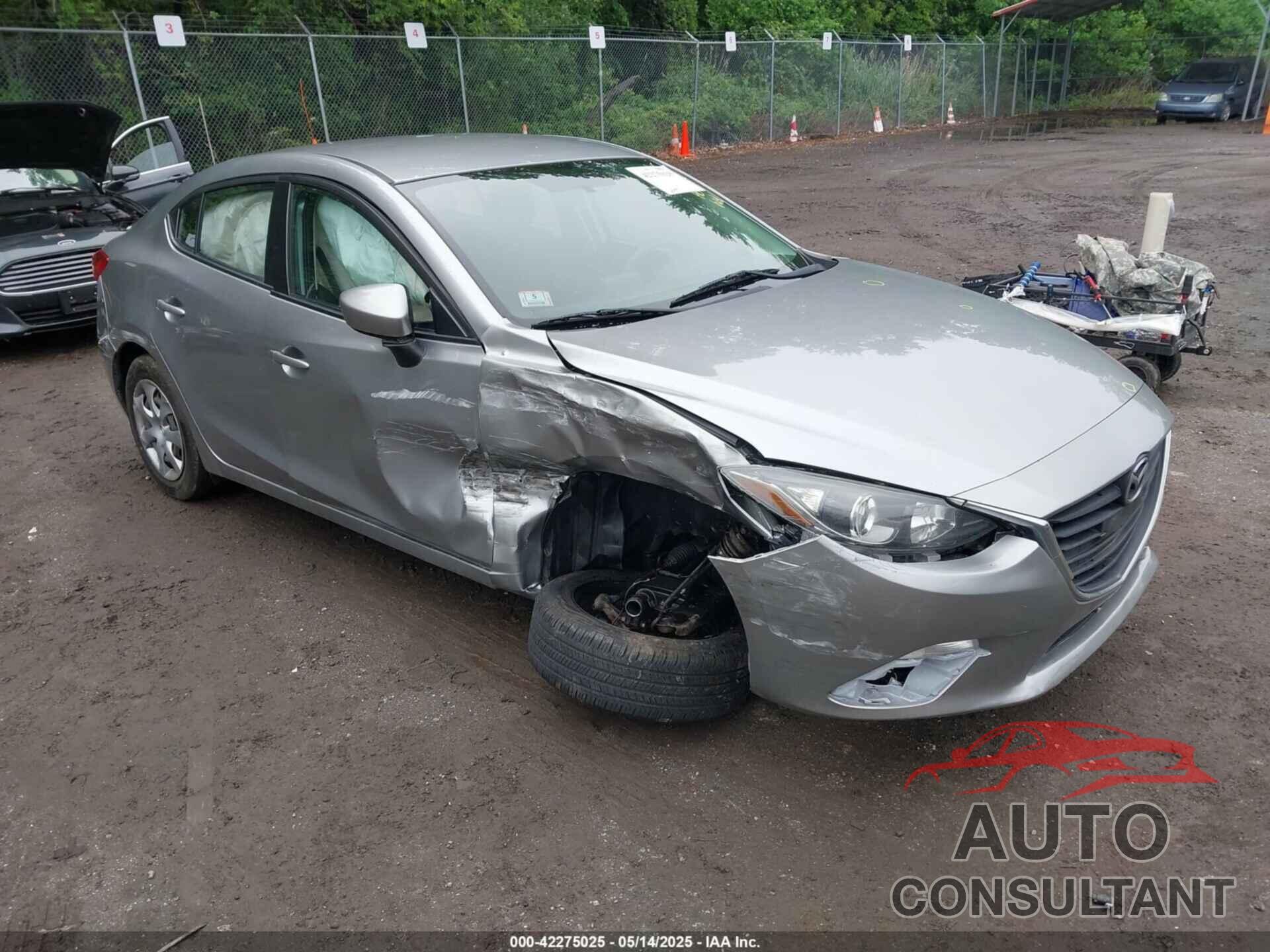 MAZDA MAZDA3 2014 - JM1BM1U74E1133176