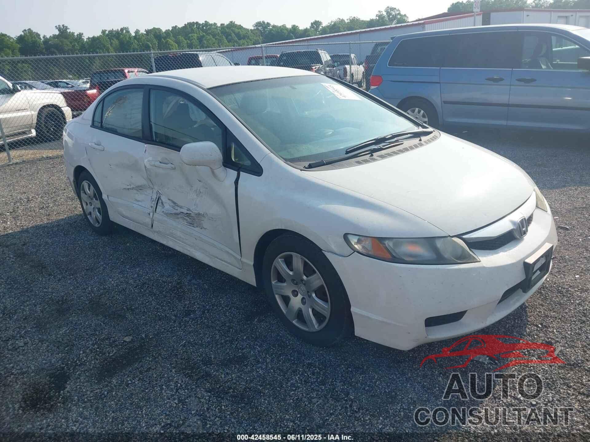 HONDA CIVIC 2010 - 2HGFA1F54AH528882