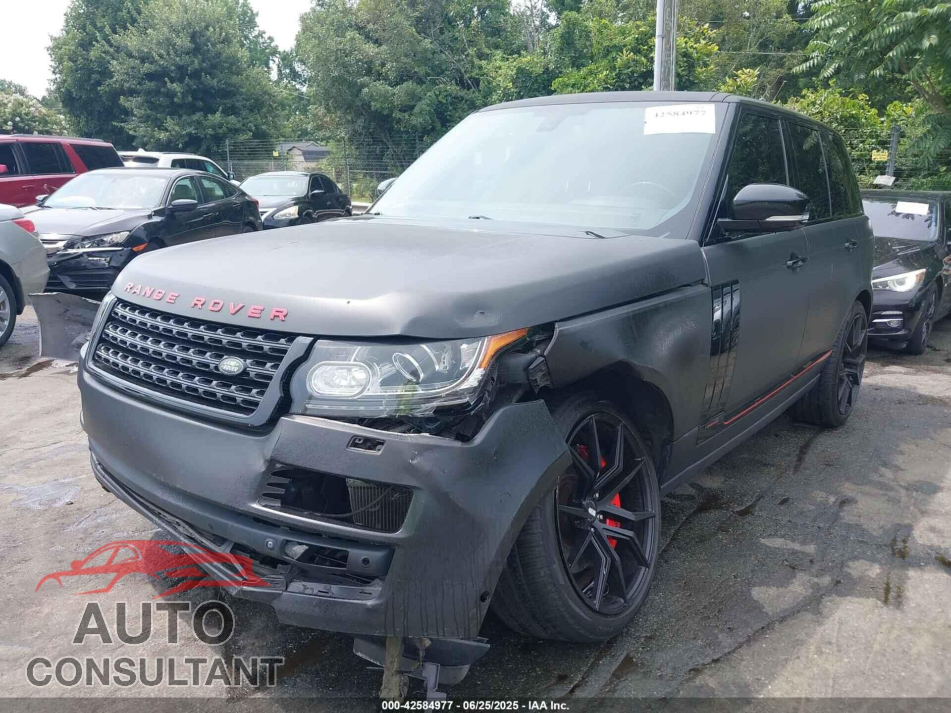 LAND ROVER RANGE ROVER 2013 - SALGS2EFXDA114596